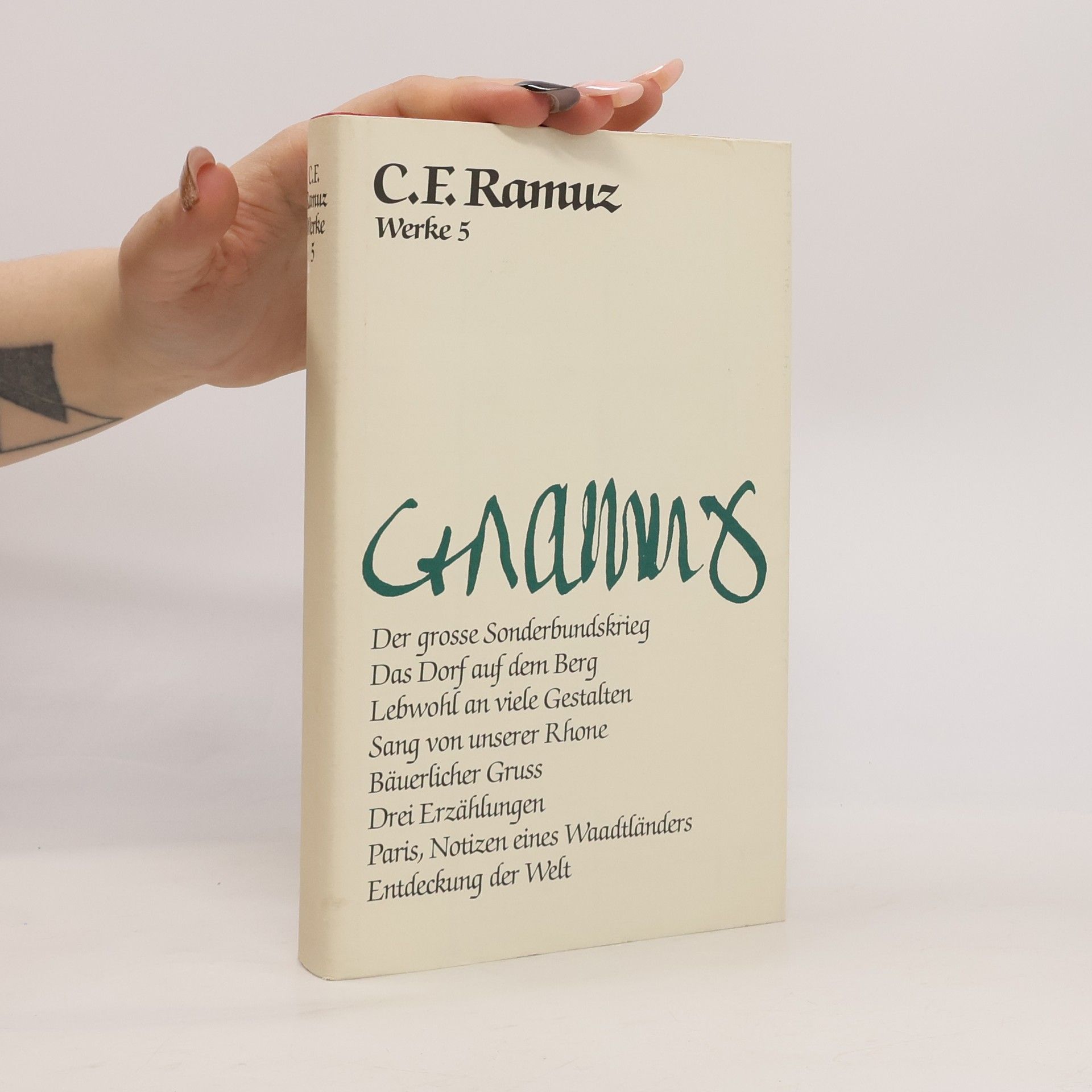 Charles Ferdinand Ramuz Werke 2