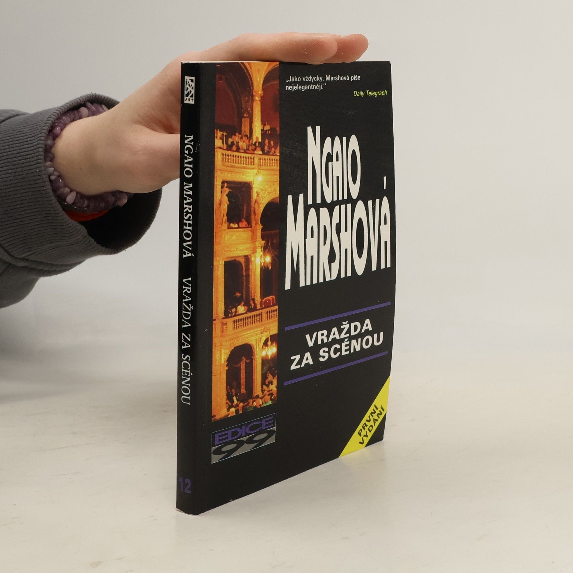 Ngaio Marsh Vražda za scénou