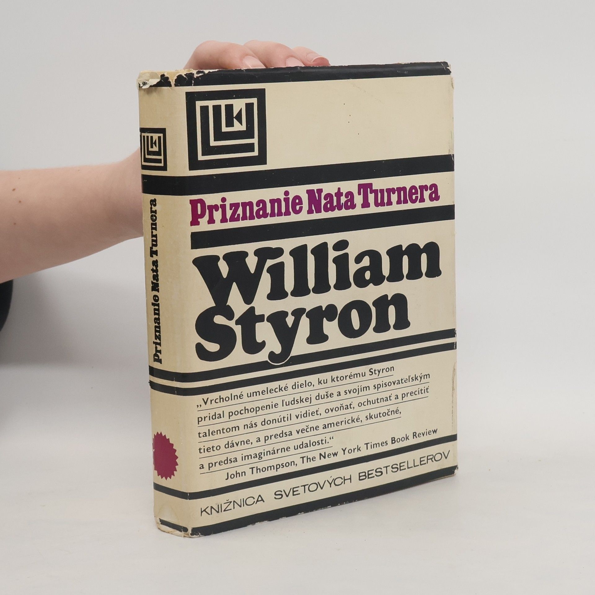 William Styron Priznanie Nata Turnera