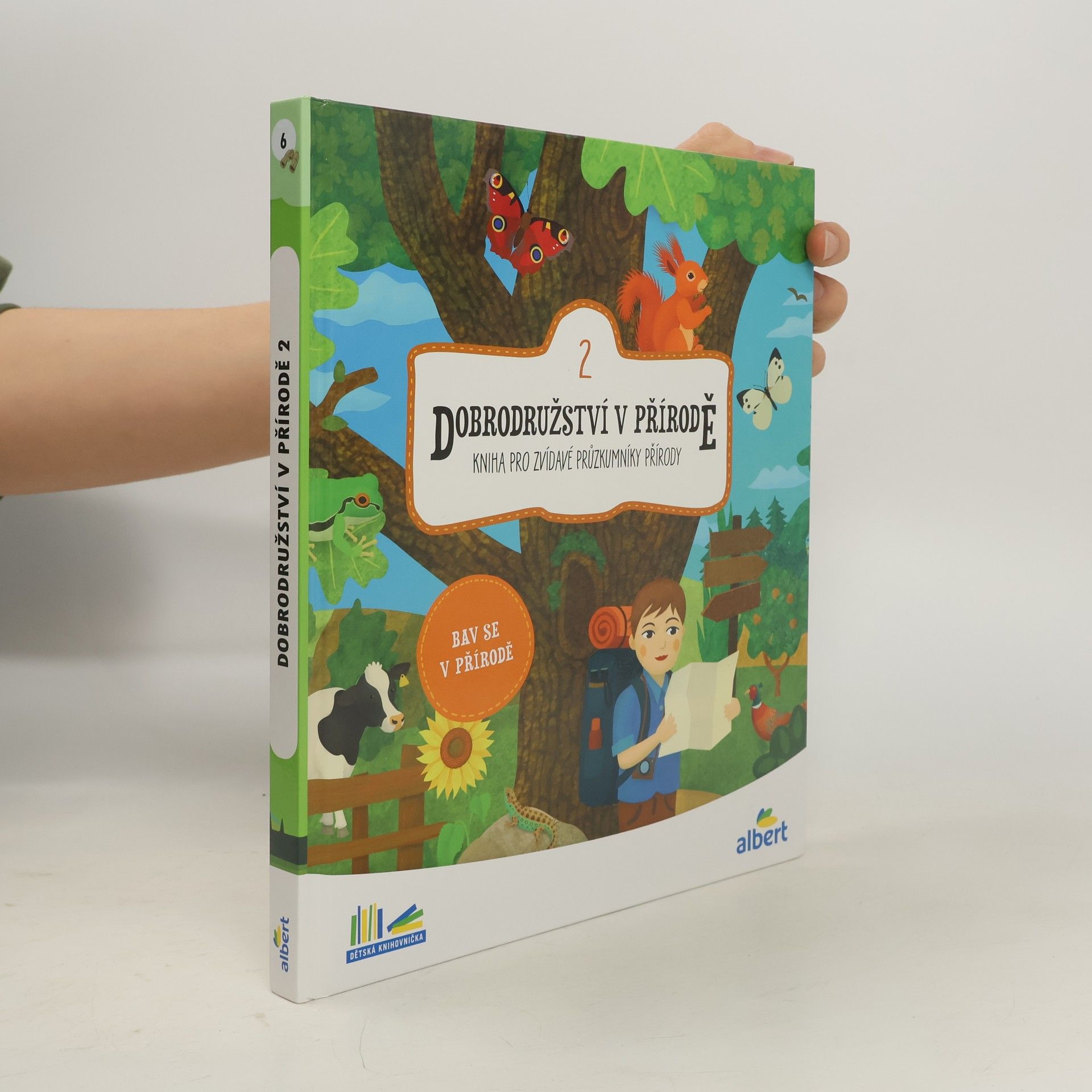 Kolektív autorov Dobrodružství v přírodě : kniha pro zvídavé průzkumníky přírody. 2