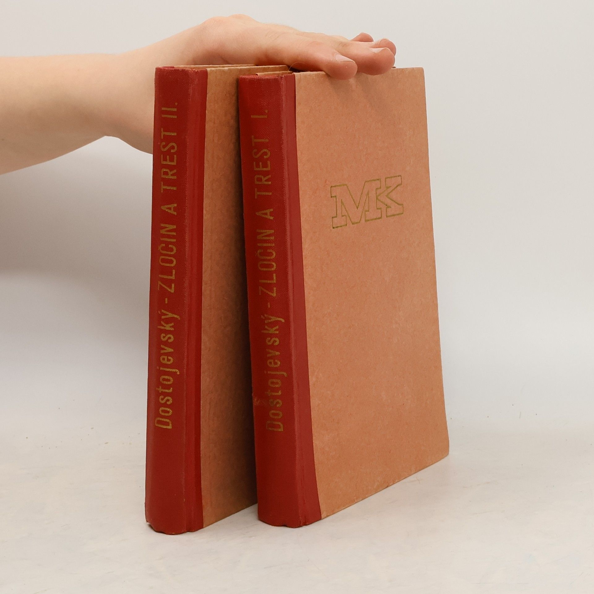 Fyodor Dostoyevsky Zločin a trest. Román o 6 dílech. Kniha I. a II.