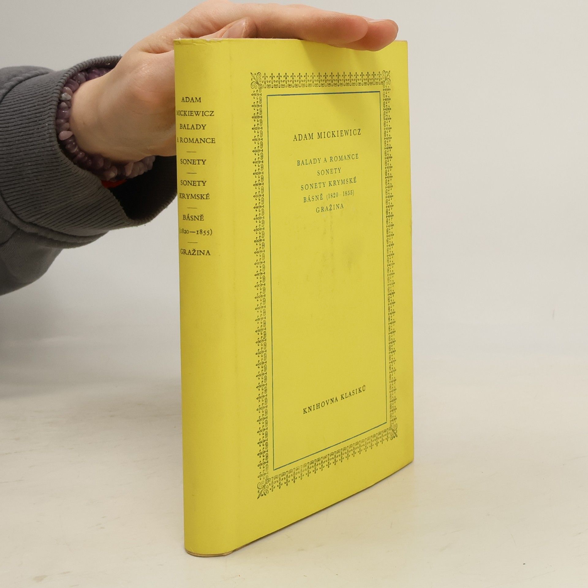 Adam Mickiewicz Balady a romance. Sonety. Sonety krymské. Básně(1820-1855). Gražina