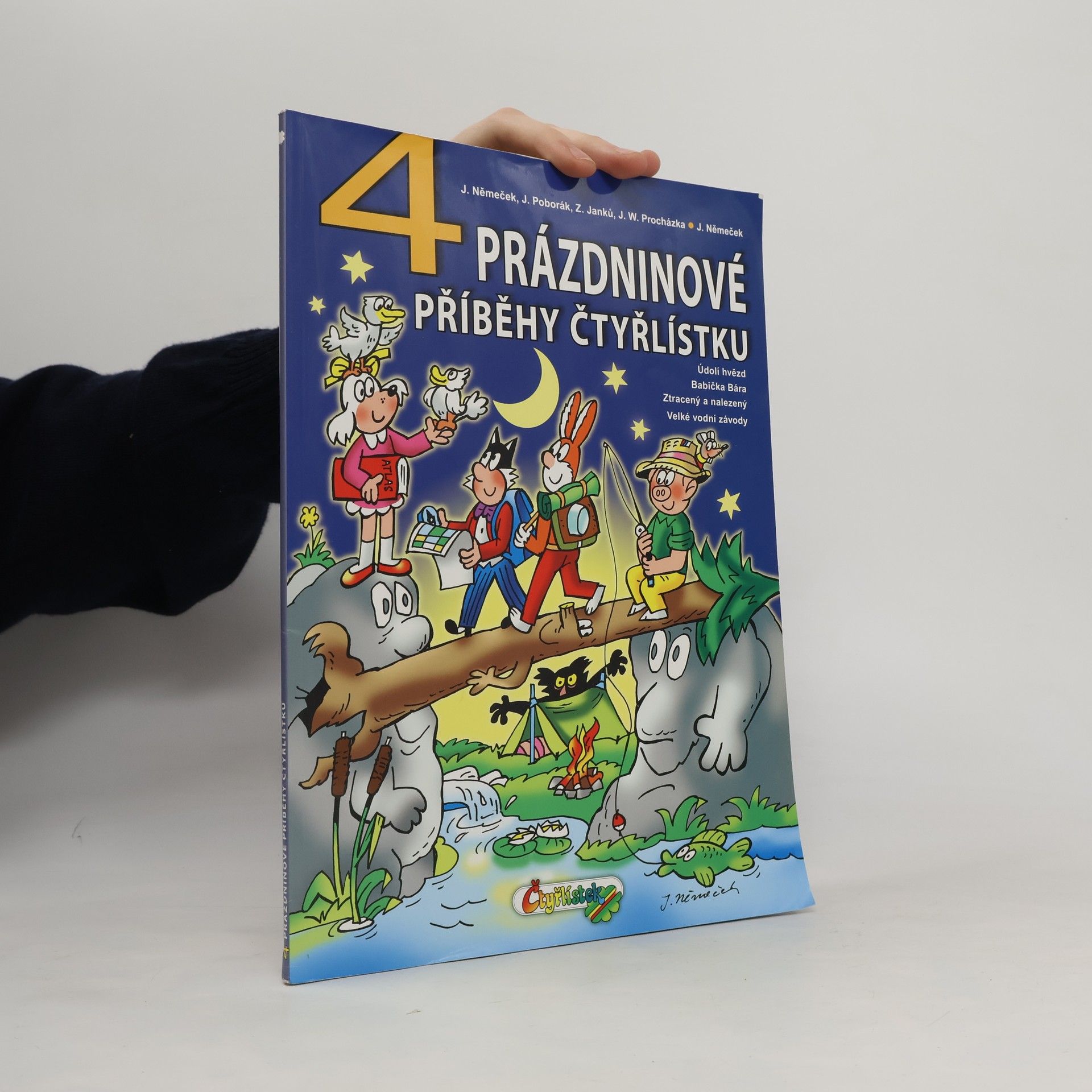 Jaroslav Němeček 4 prázdninové příběhy Čtyřlístku