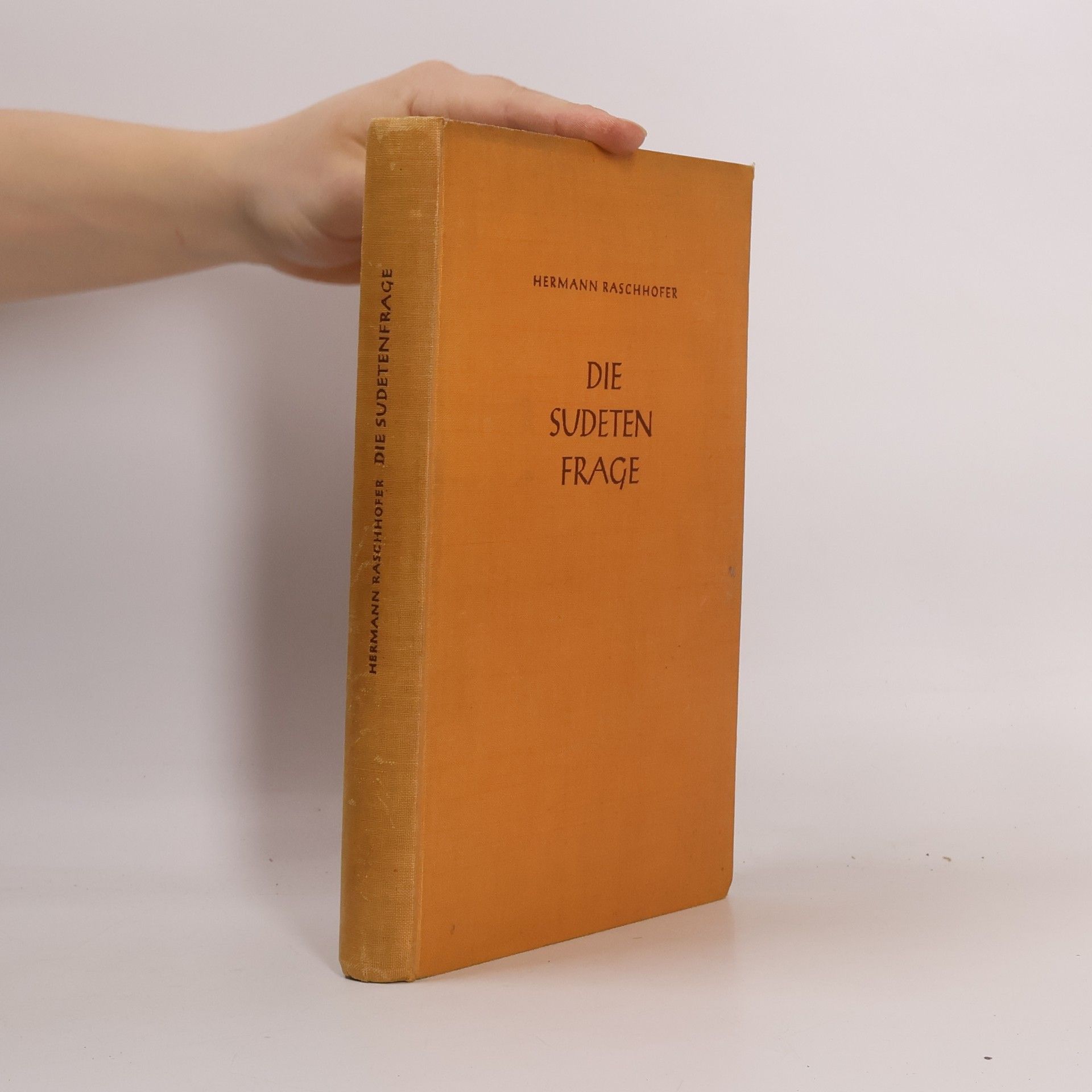 Hermann Raschhofer Die Sudetenfrage