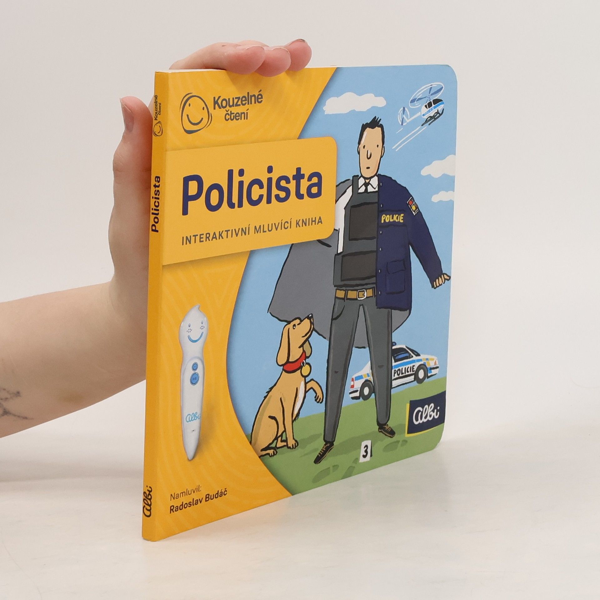 Jan Laštovička Policista interaktivní mluvící kniha
