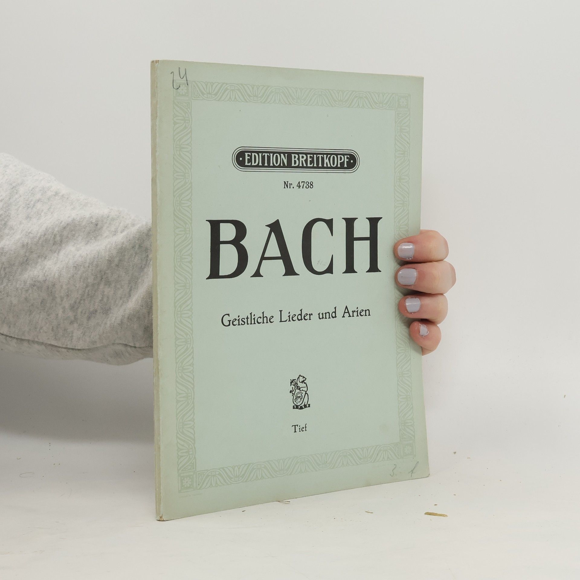 Johann Sebastian Bach Bach. Geistliche Lider und Arien
