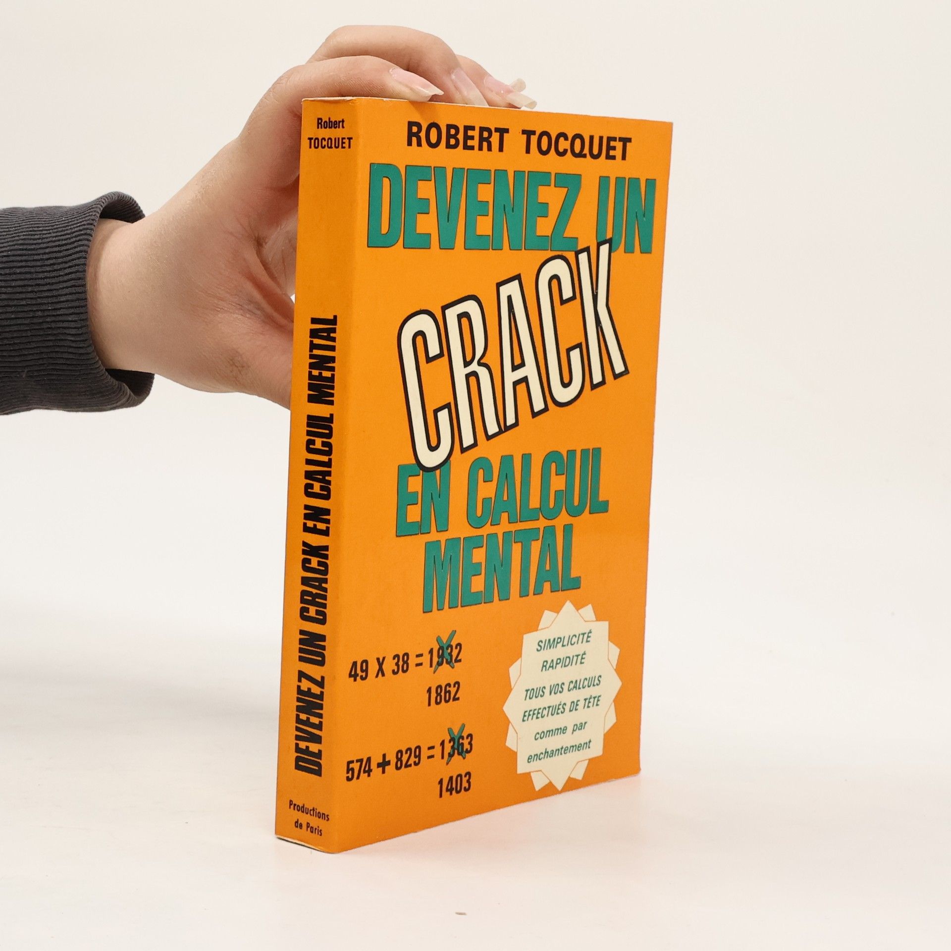Robert Tocquet Devenez un crack en calcul menta
