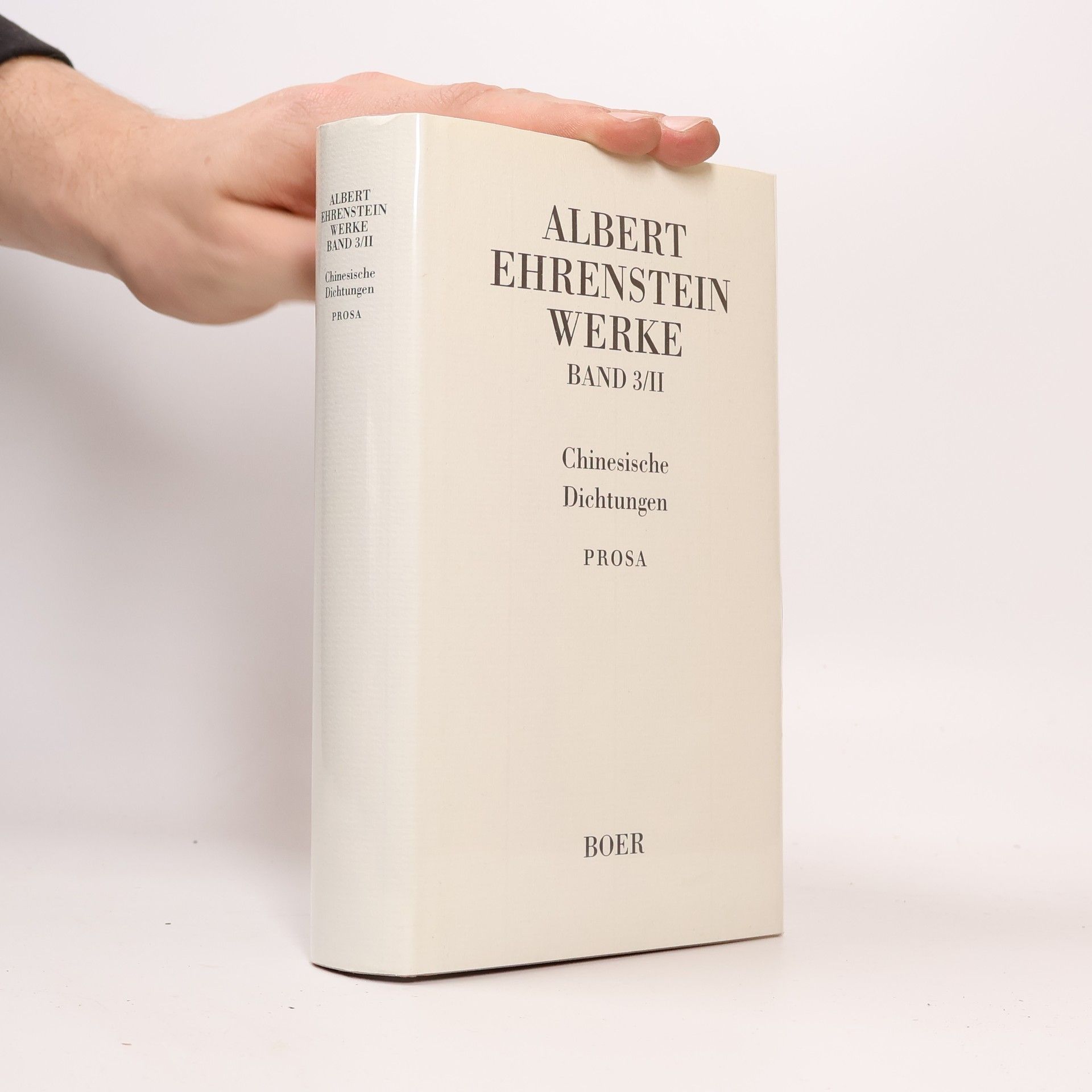 Albert Ehrenstein Chinesische Dichtungen 3/II