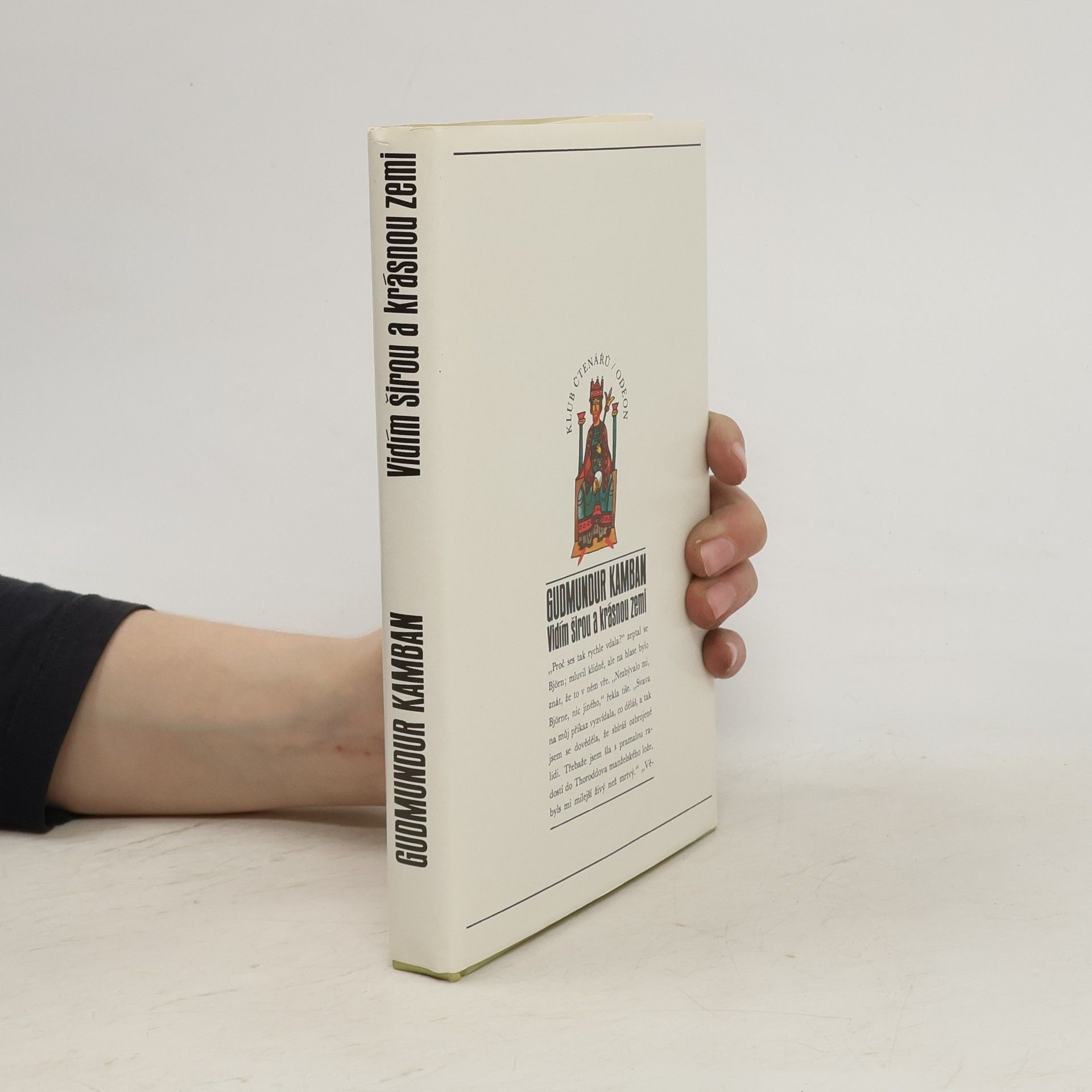 Guðmundur Kamban Vidím širou a krásnou zemi