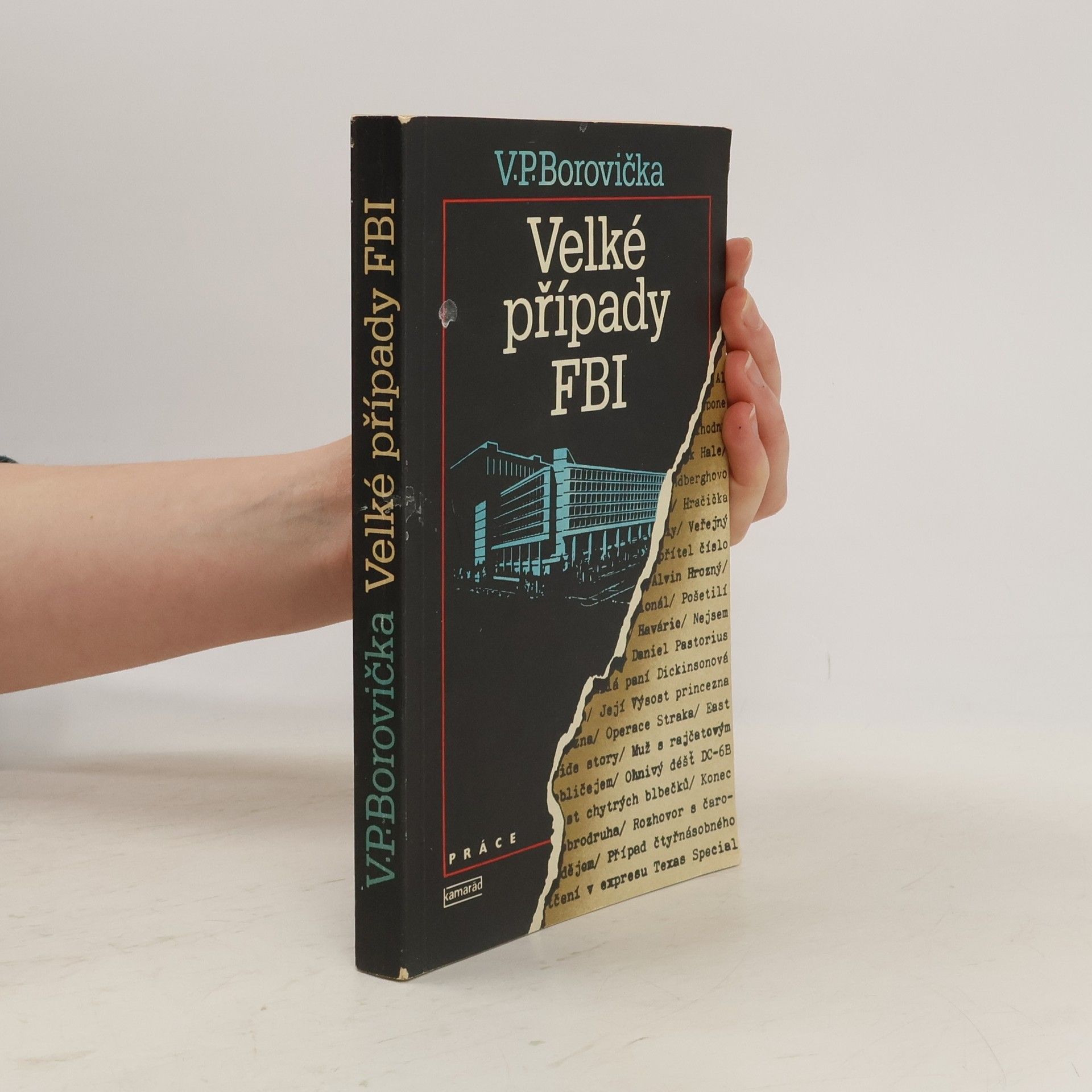 Václav Pavel Borovička Velké případy FBI
