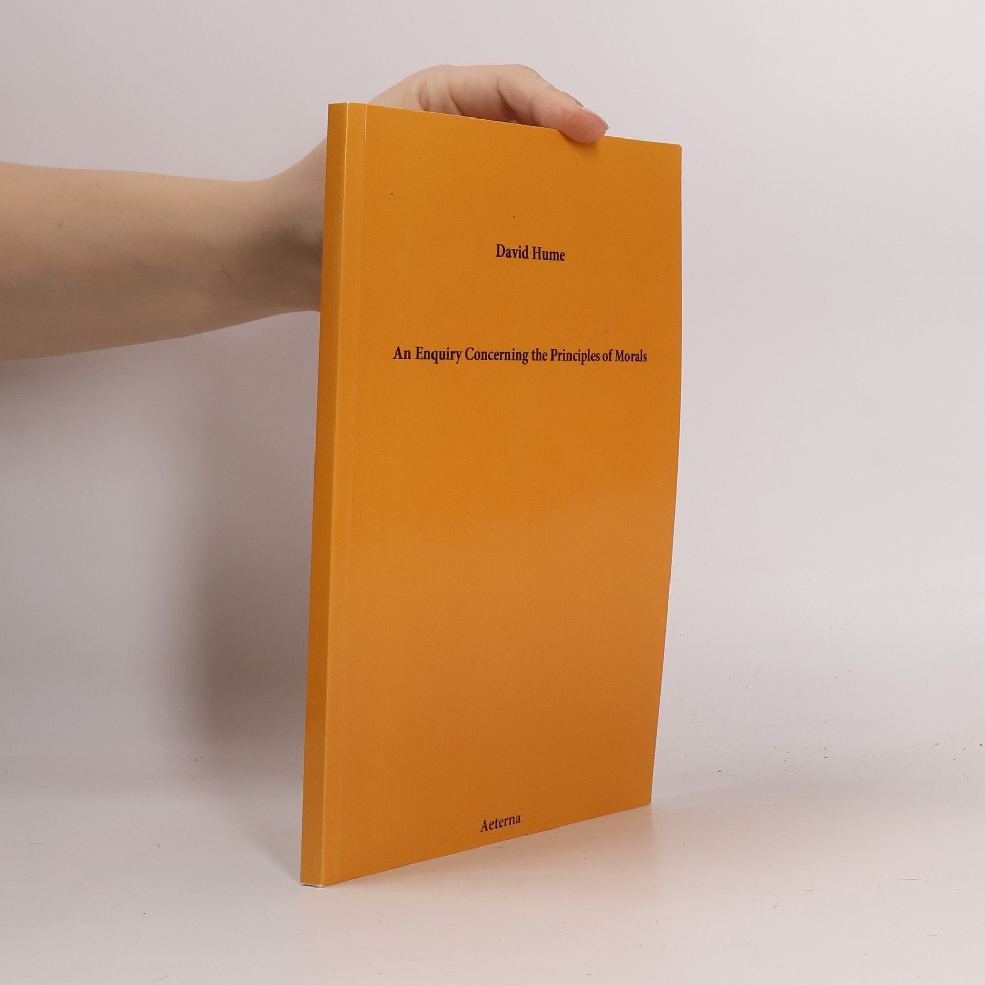 David Hume An Enquiry Concerning the Principles of Morals