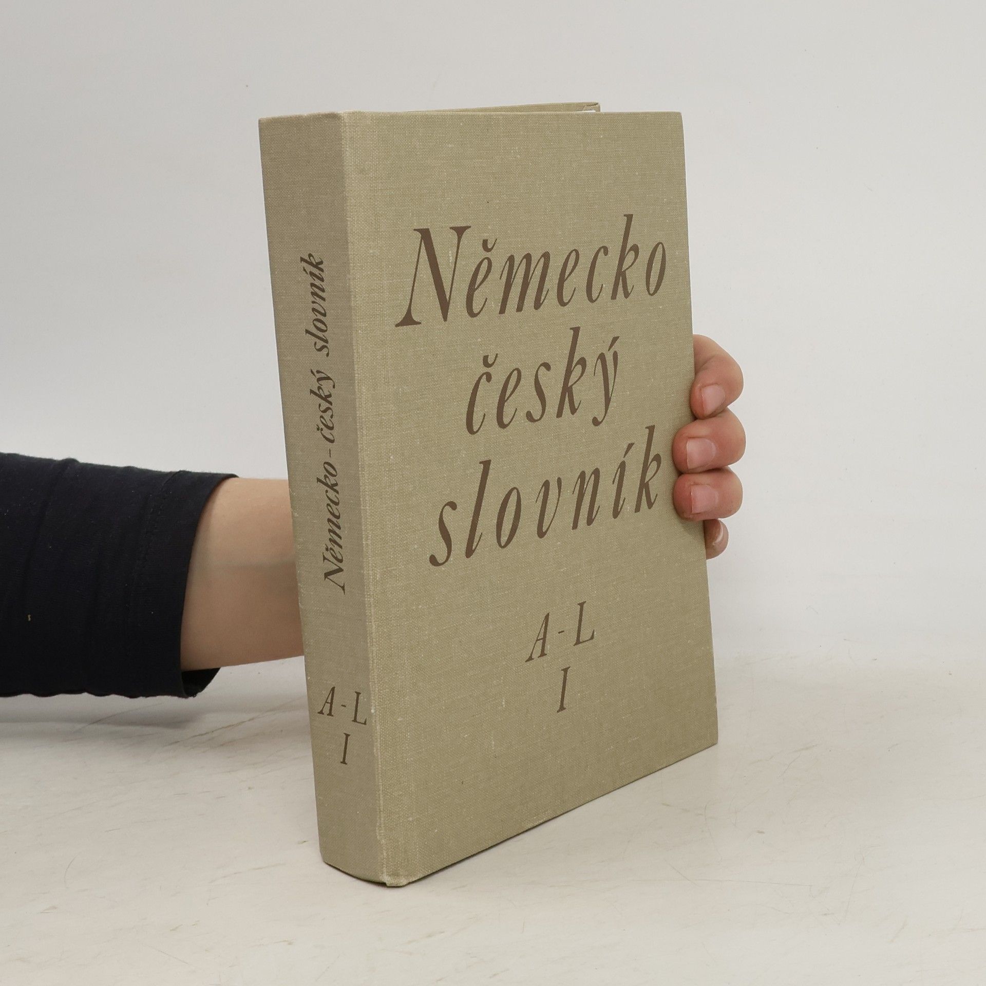 Autores varios Německo-český slovník I. A-L