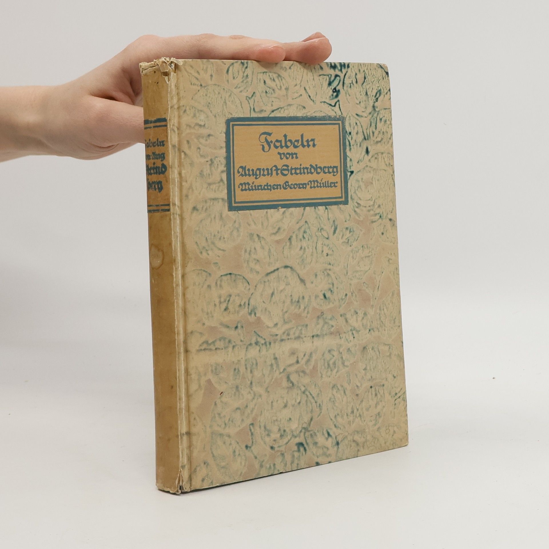 August Strindberg Fabeln