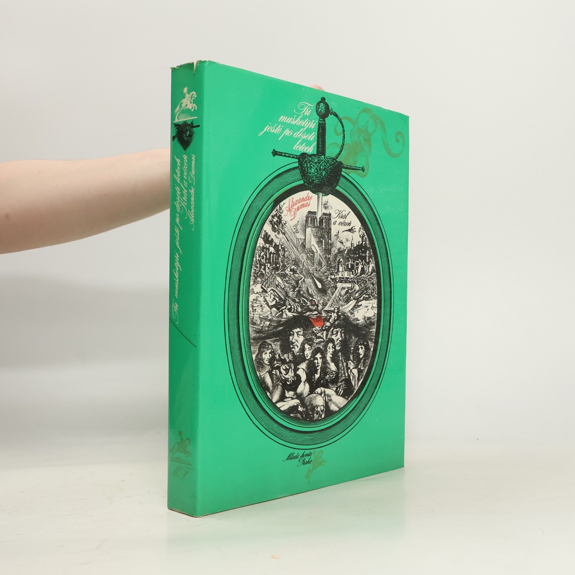 Tři mušketýři ještě po deseti letech. Král a vězeň