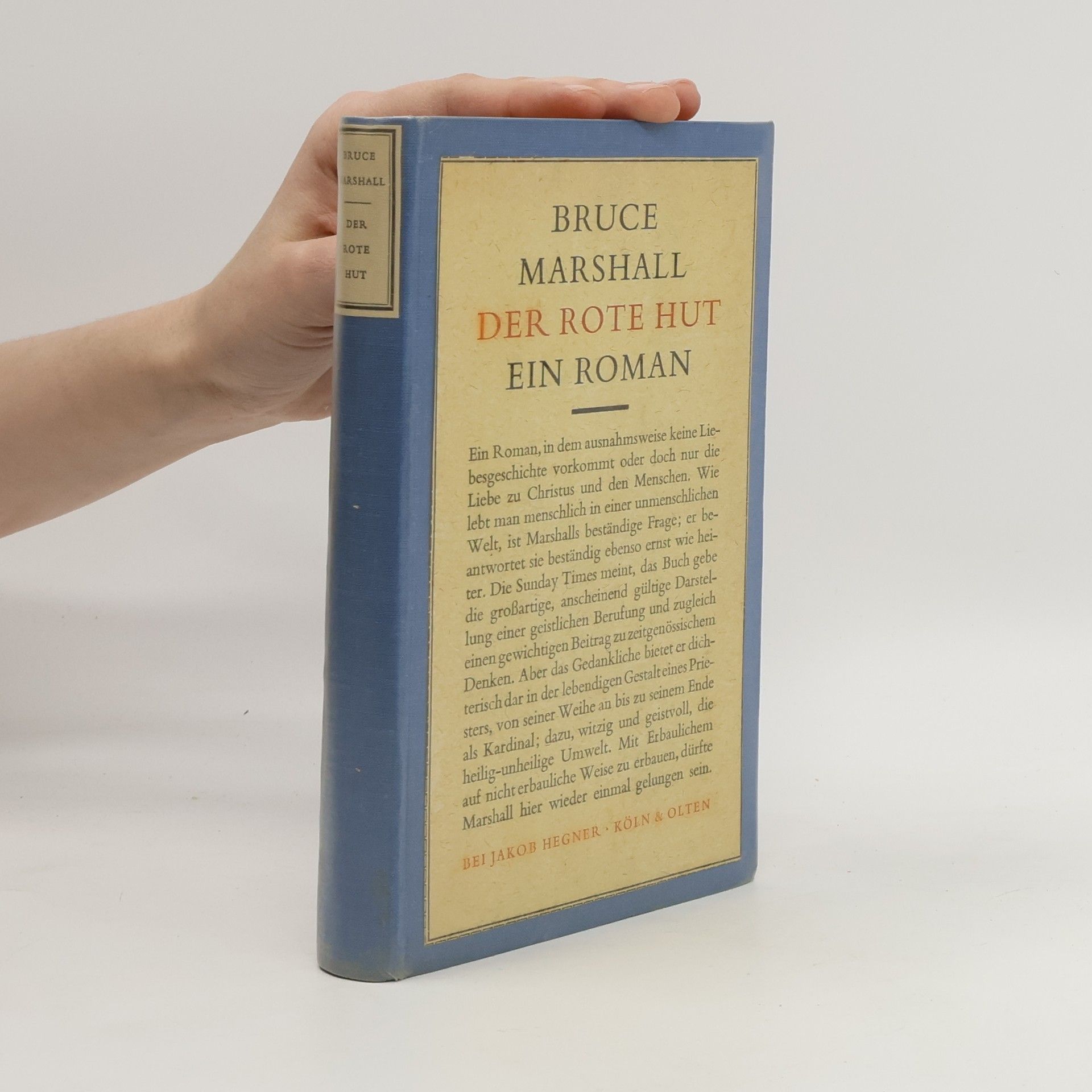 Bruce Marshall Der rote Hut