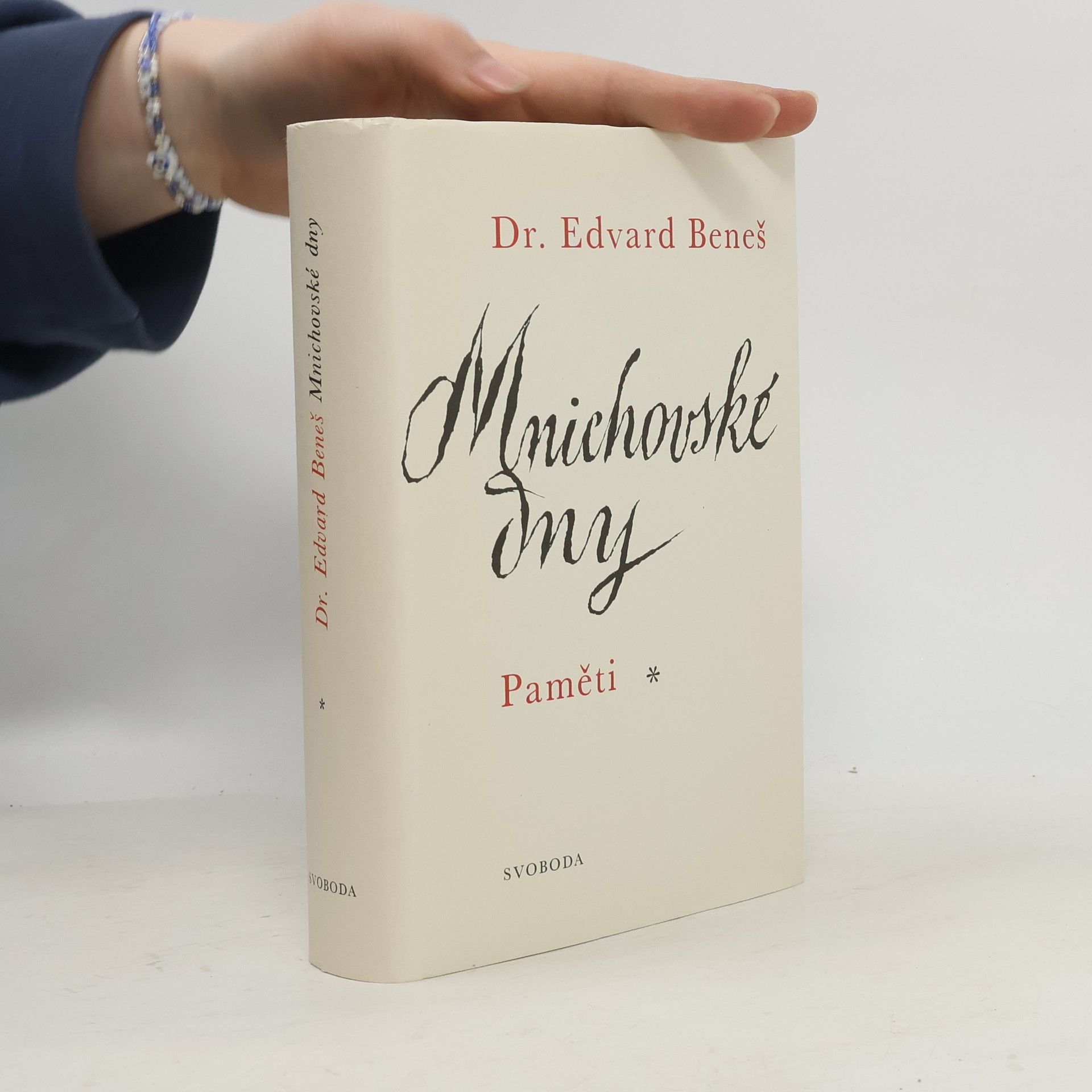 Edvard Beneš Mnichovské dny
