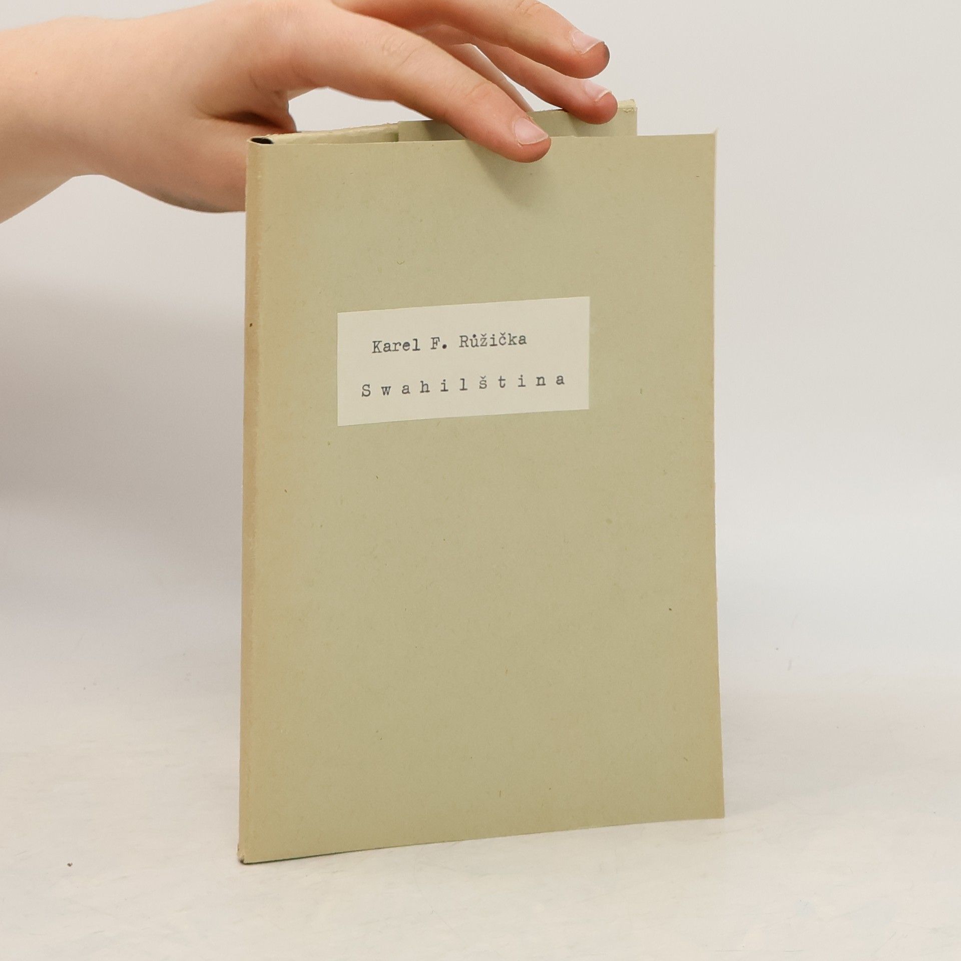 Karel F. Růžička Swahilština