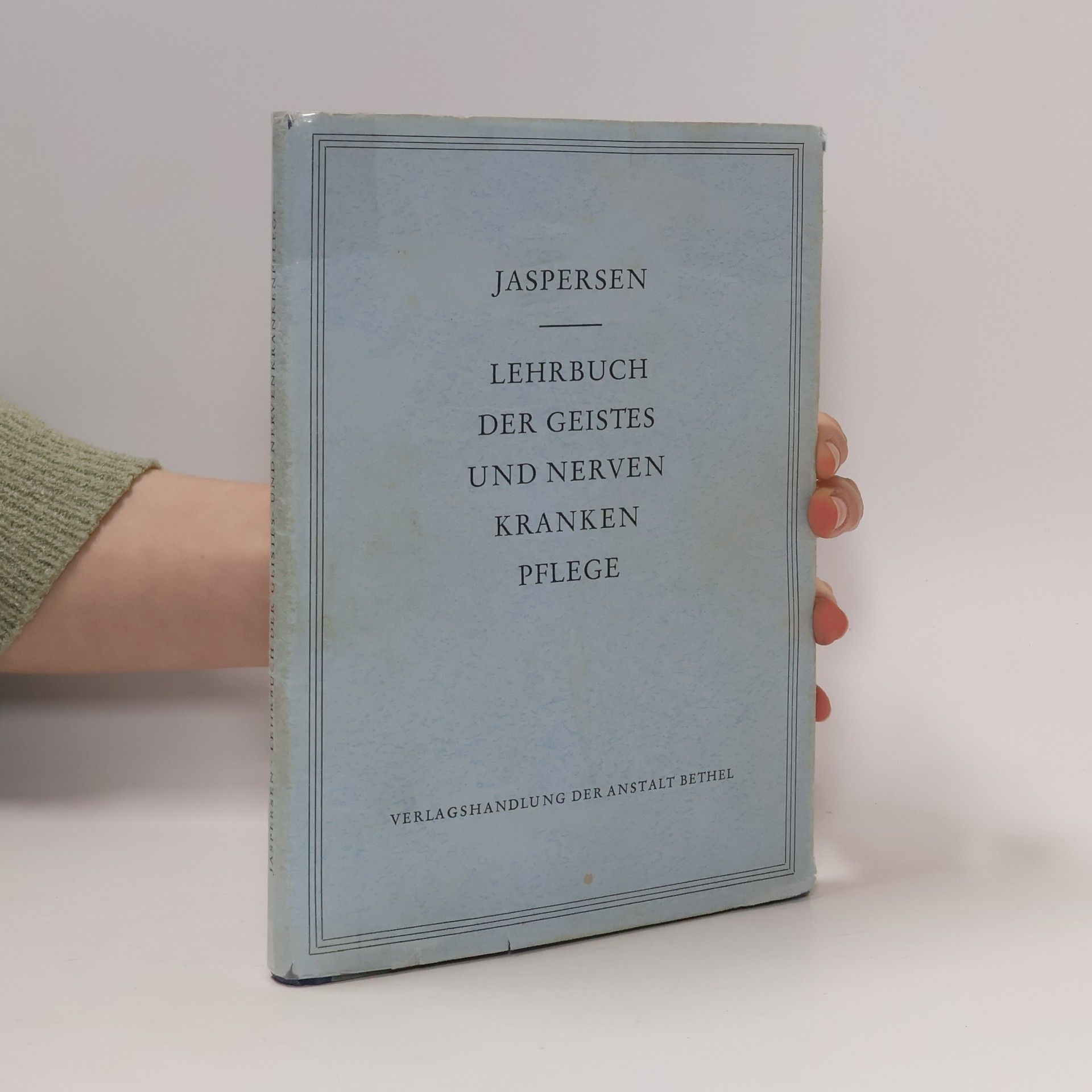 Karsten Jaspersen Lehrbuch der Geistes und Nerven kranken Pflege