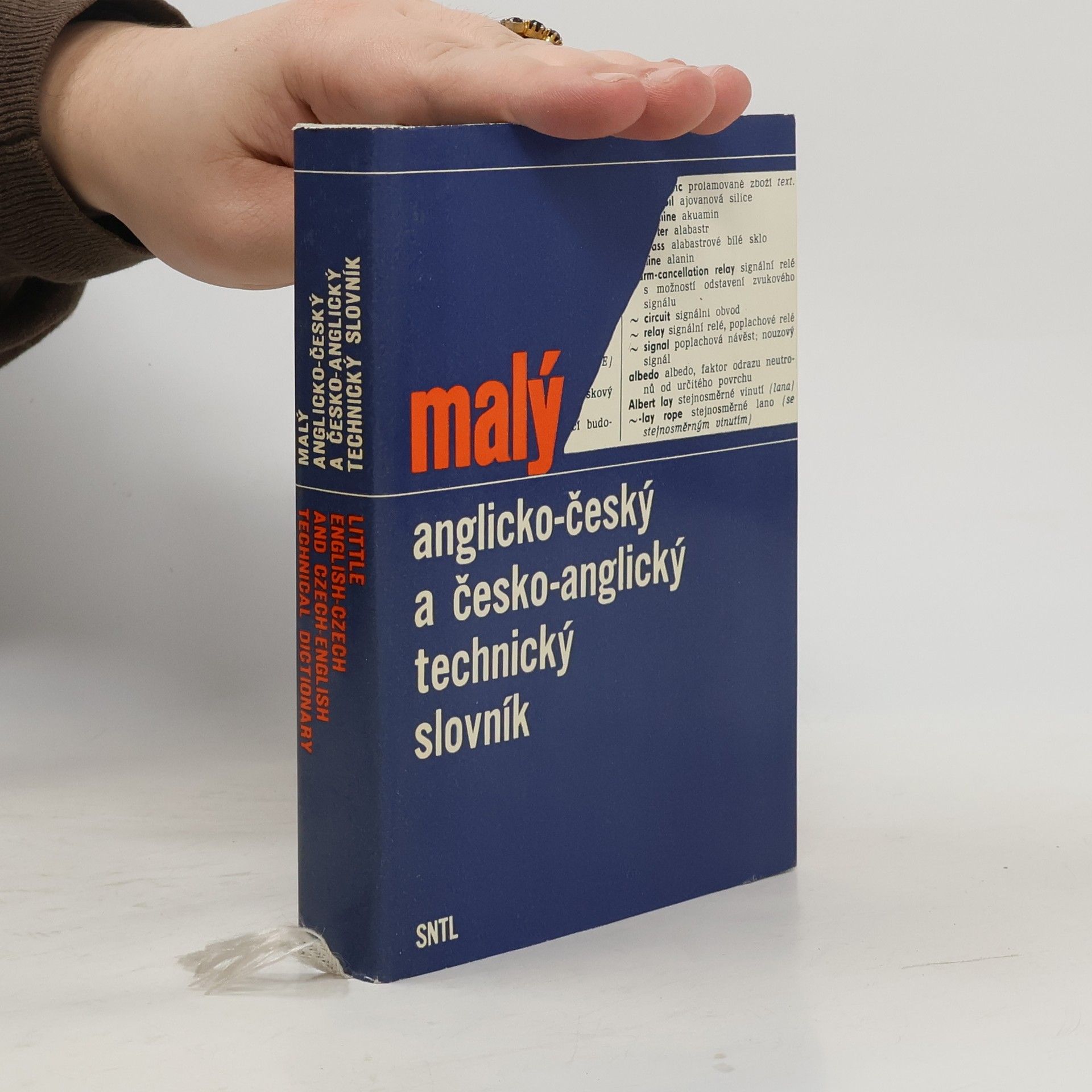 Collectif d'auteurs Malý anglicko-český a česko-anglický technický slovník