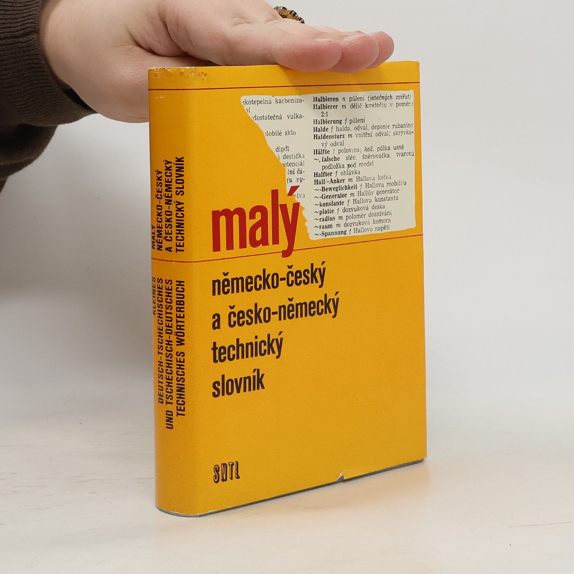 Vlastimil Čihák Malý německo-český a česko-německý technický slovník