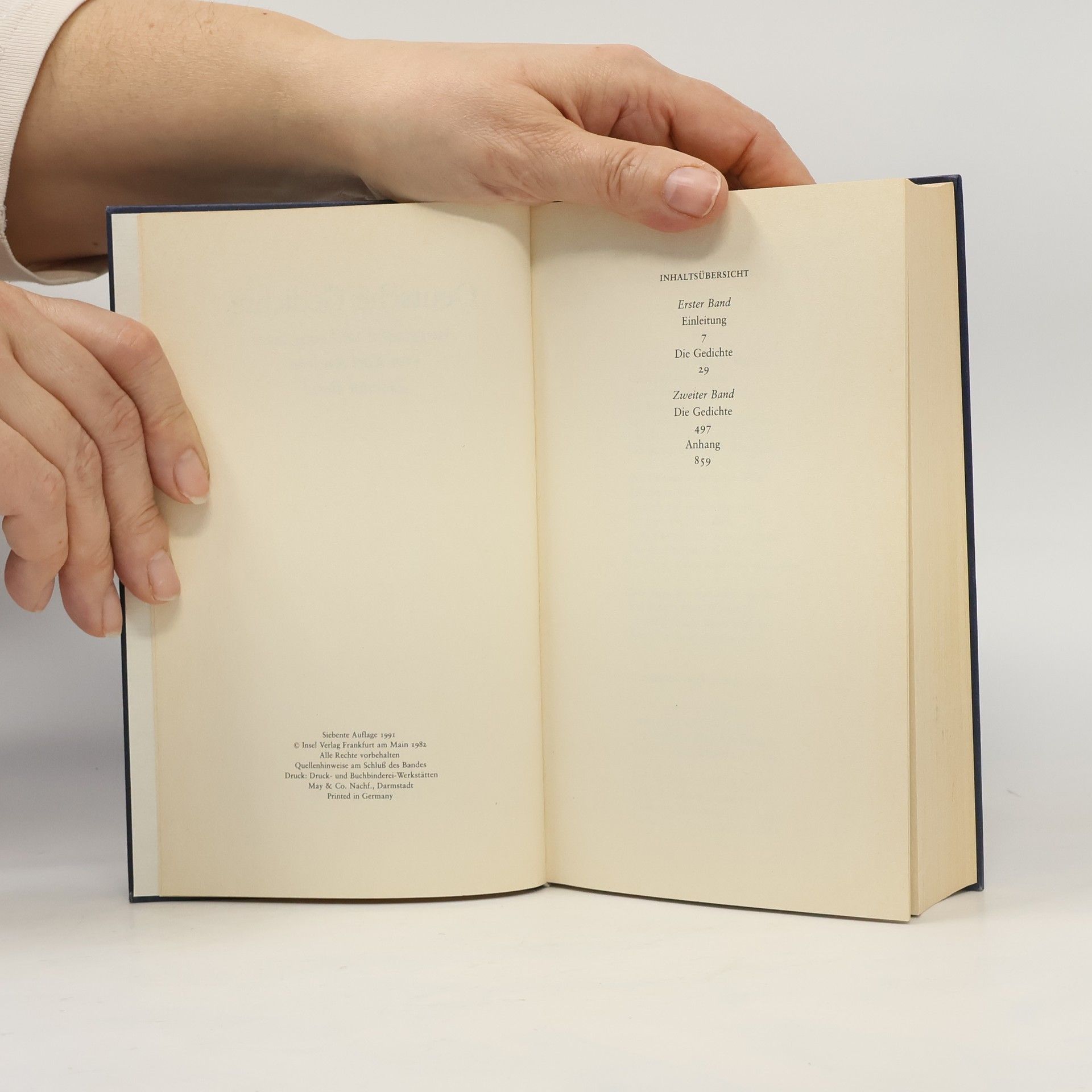 Karl Krolow Deutsche Gedichte II