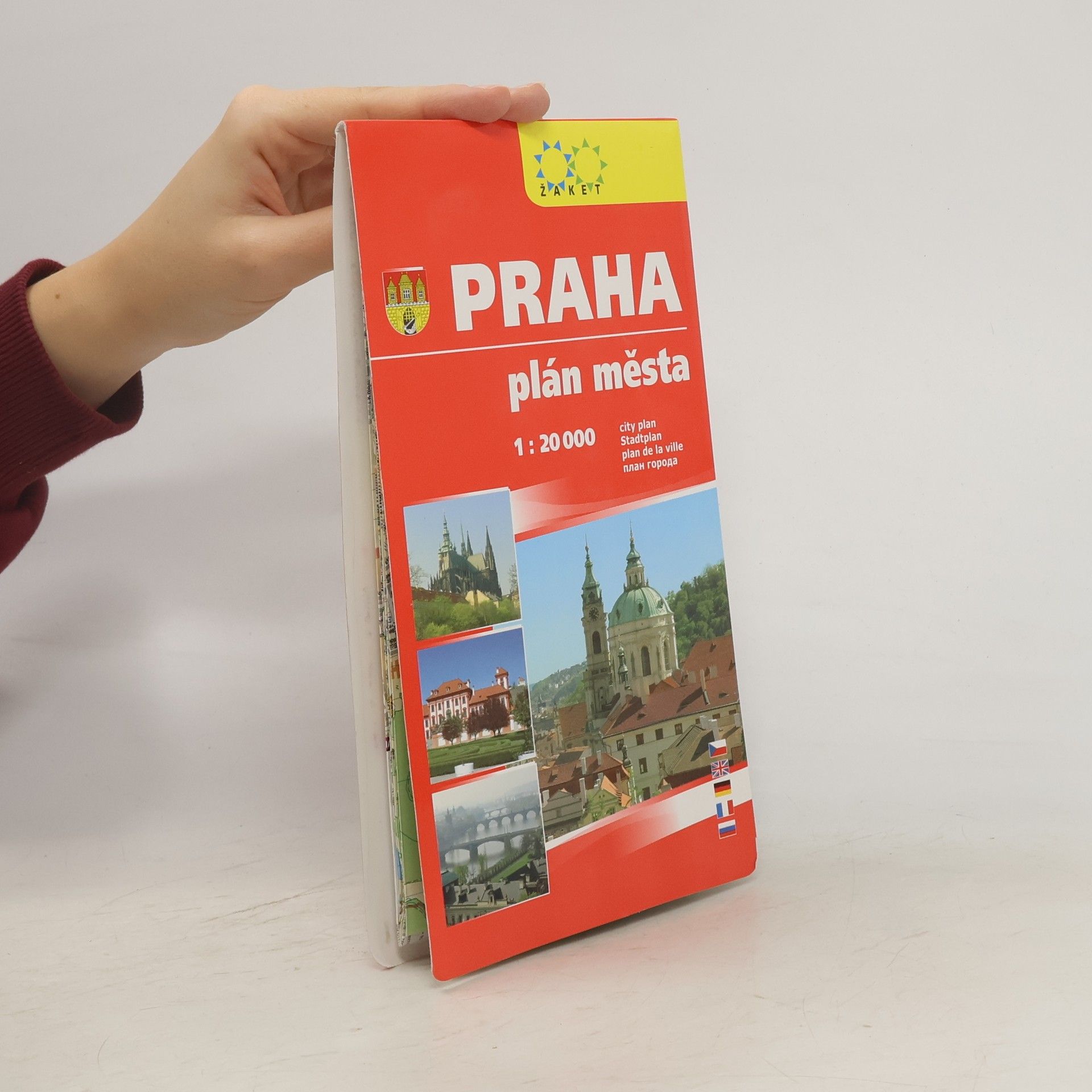 Kolektív autorov Praha plán města