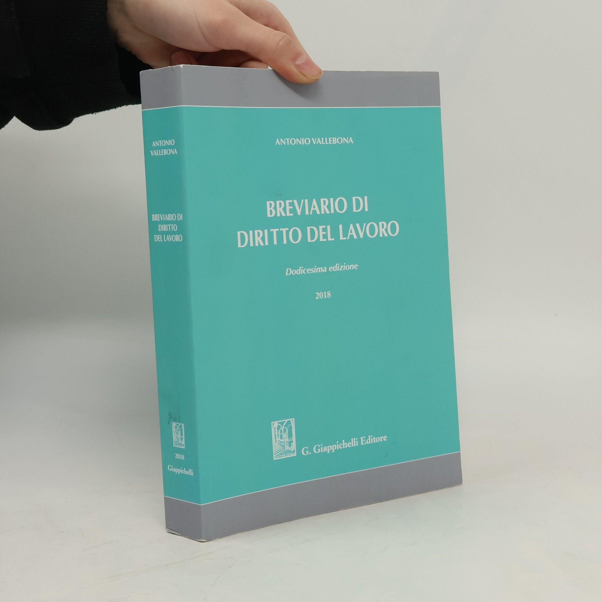 Antonio Vallebona Breviario di diritto del lavoro - Dodicesima edizione