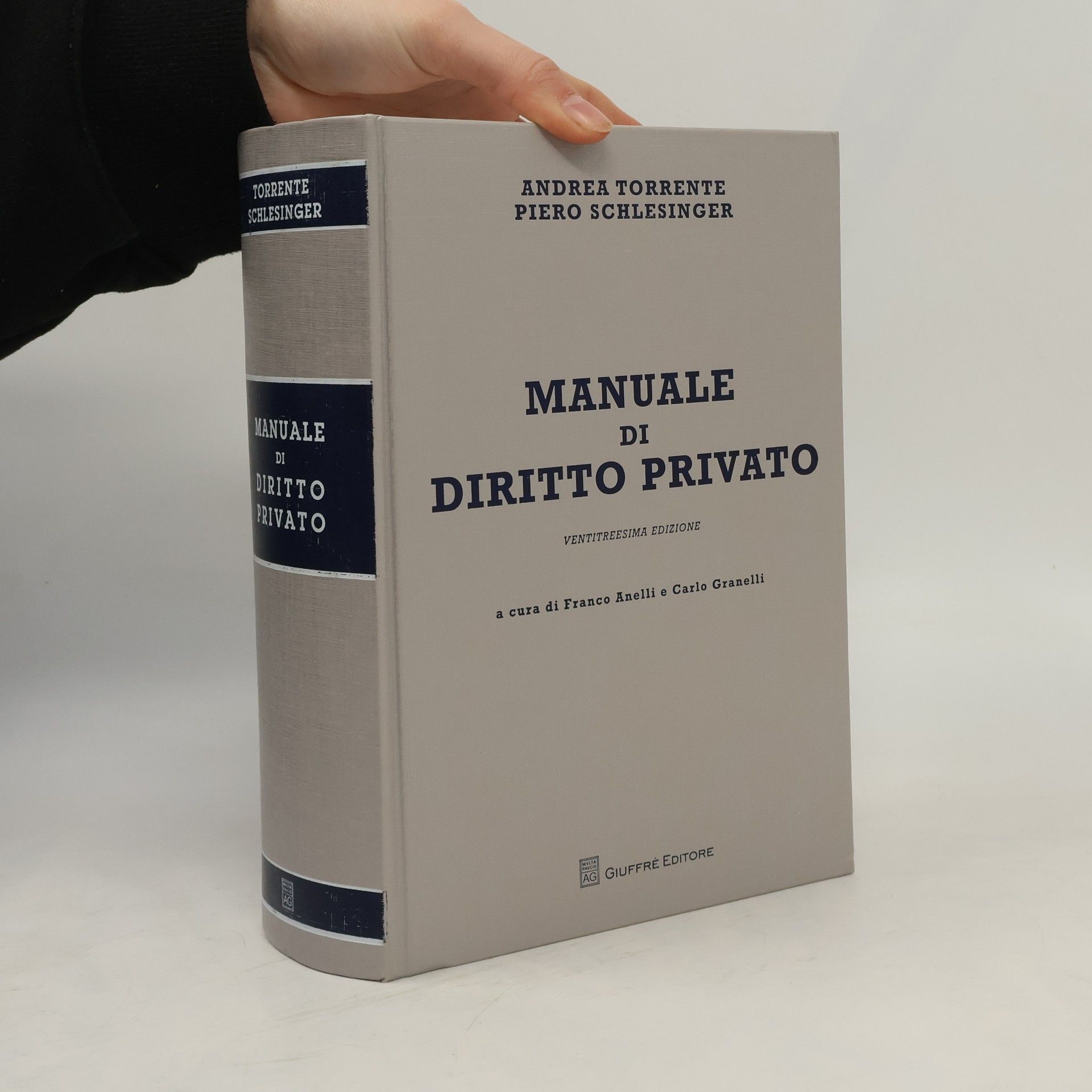 Andrea Torrente Manuale di diritto privato