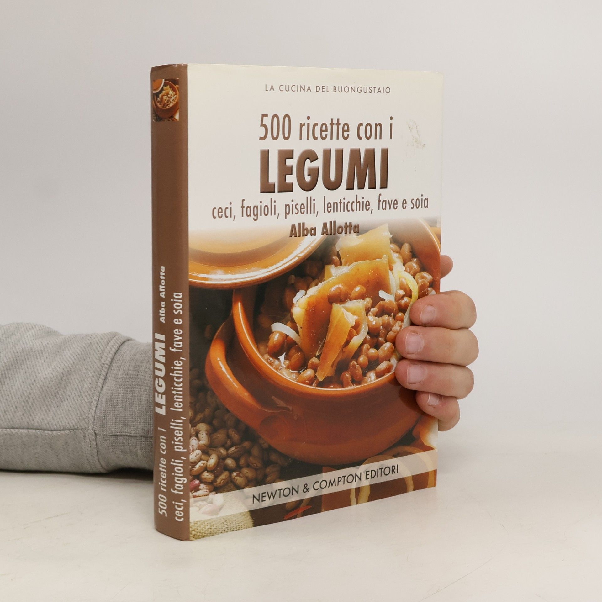 Kolektiv autorů 500 ricette con i legumi ceci, fagioli, piselli, lenticchie, fave e soia