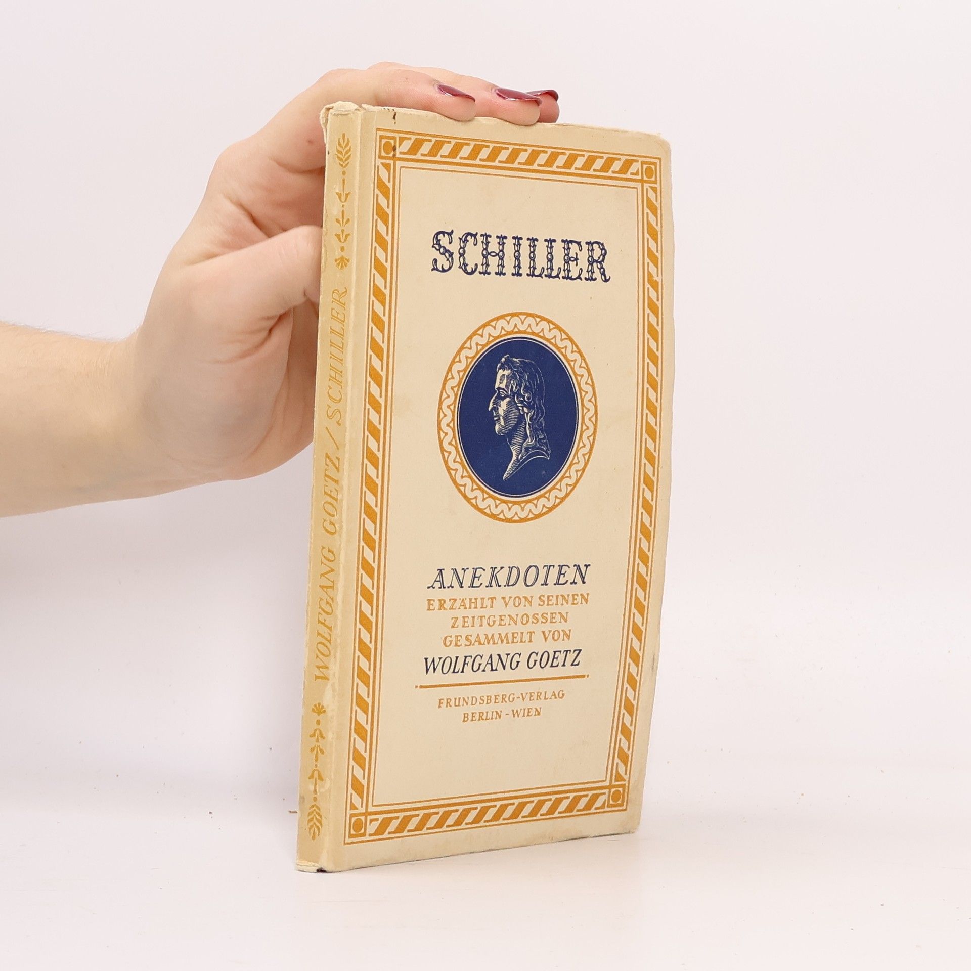 Friedrich Schiller Anekdoten