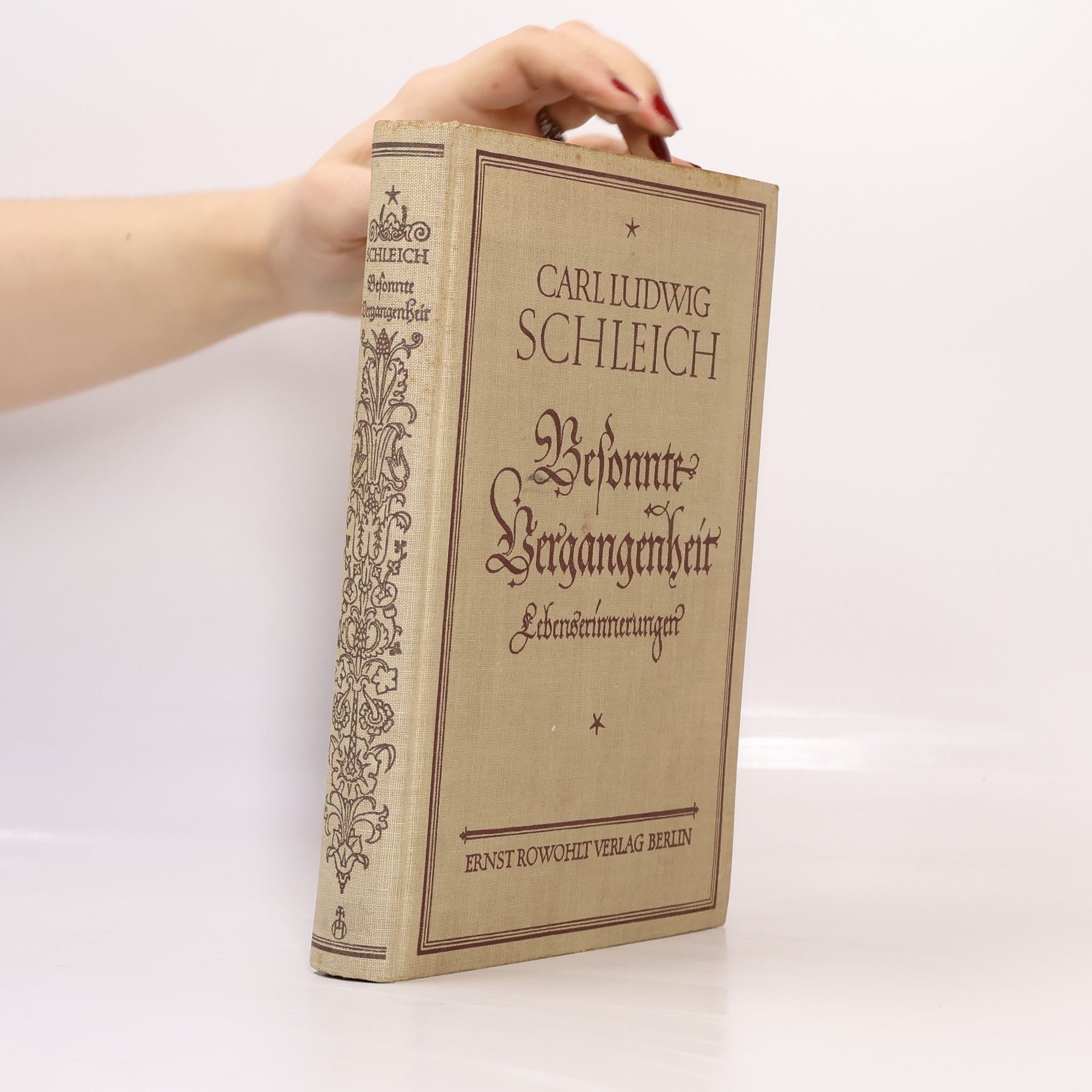 Befonnte Bergangenheir