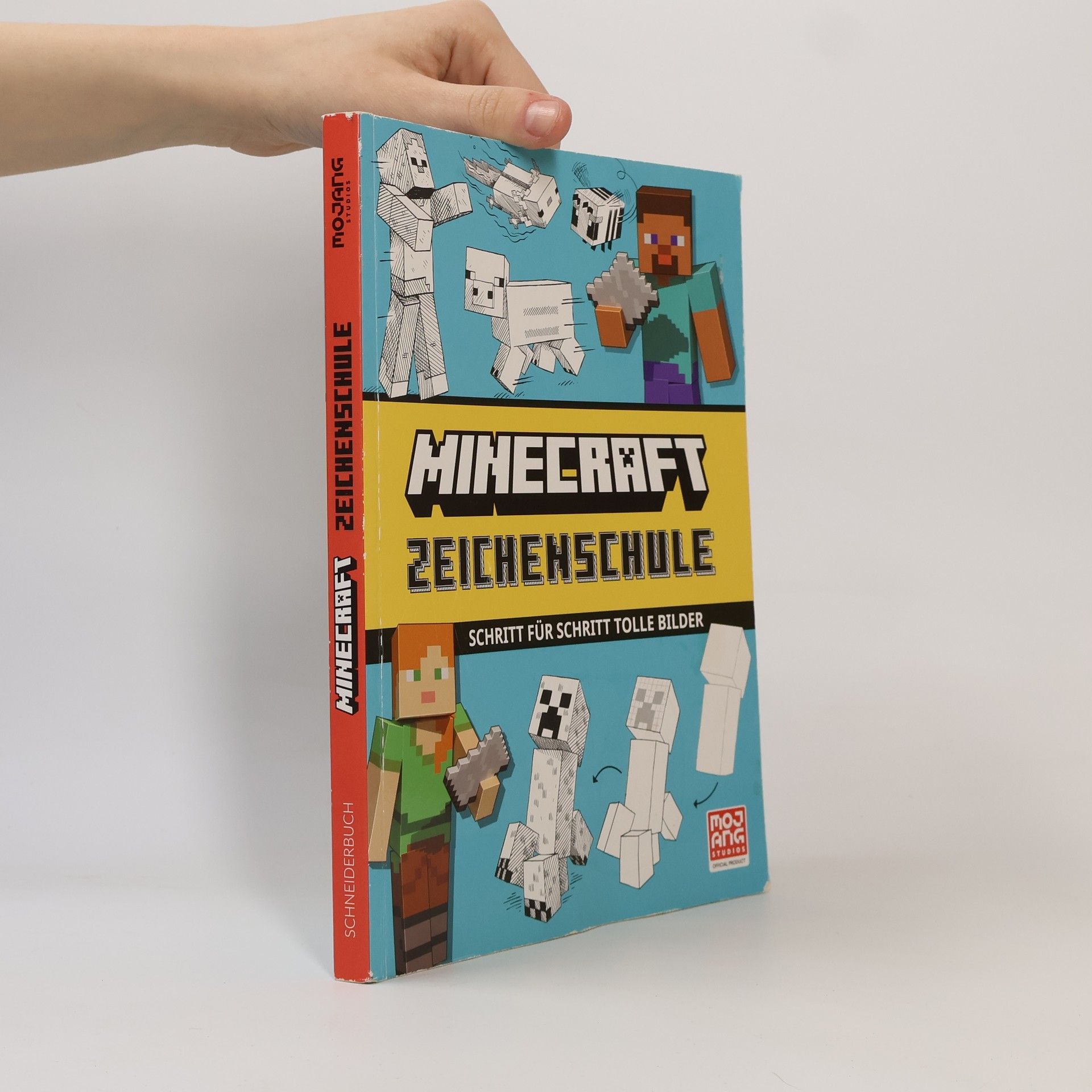 Mojang AB Minecraft Zeichenschule. Schritt für Schritt tolle Bilder