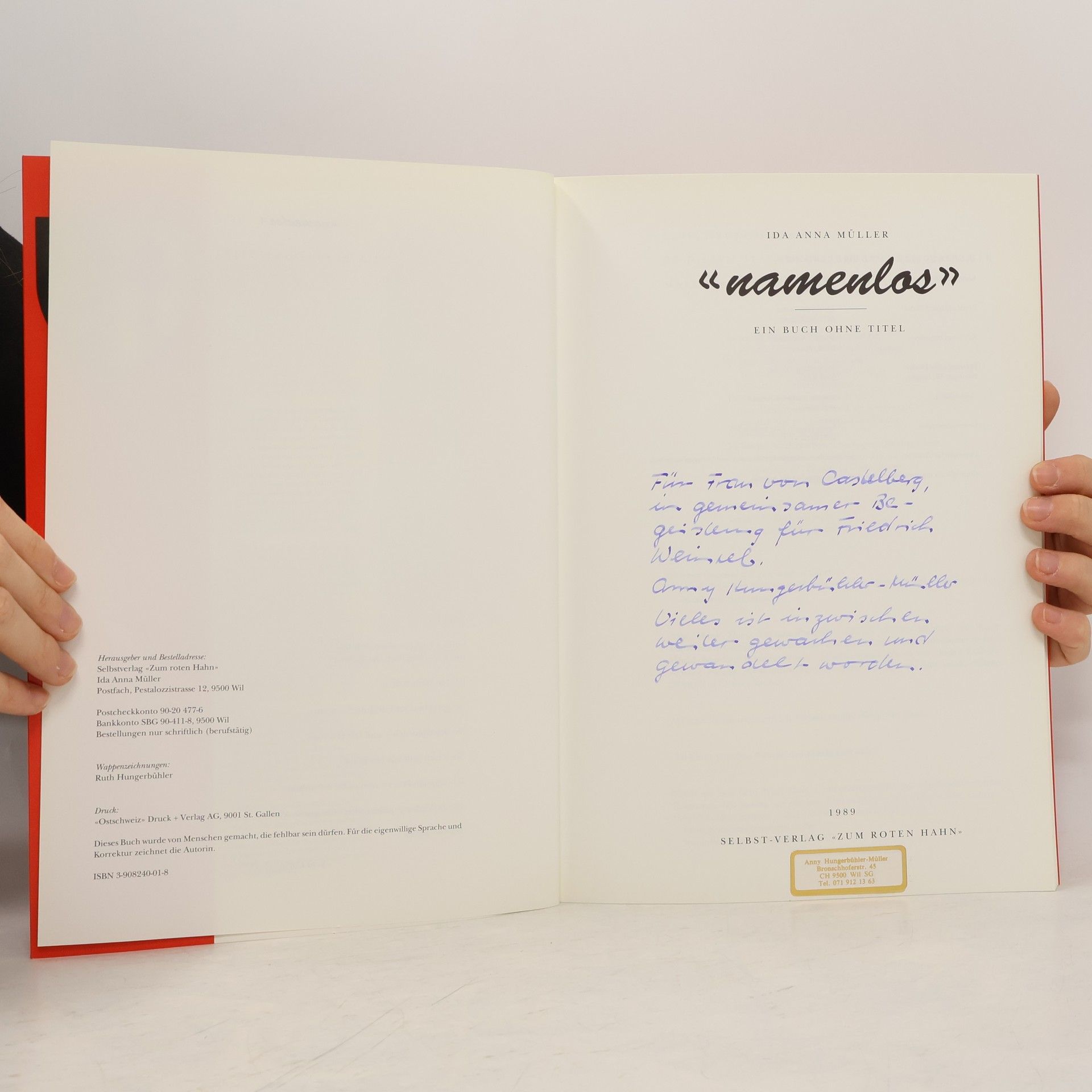 Ida Anna Müller Namenlos