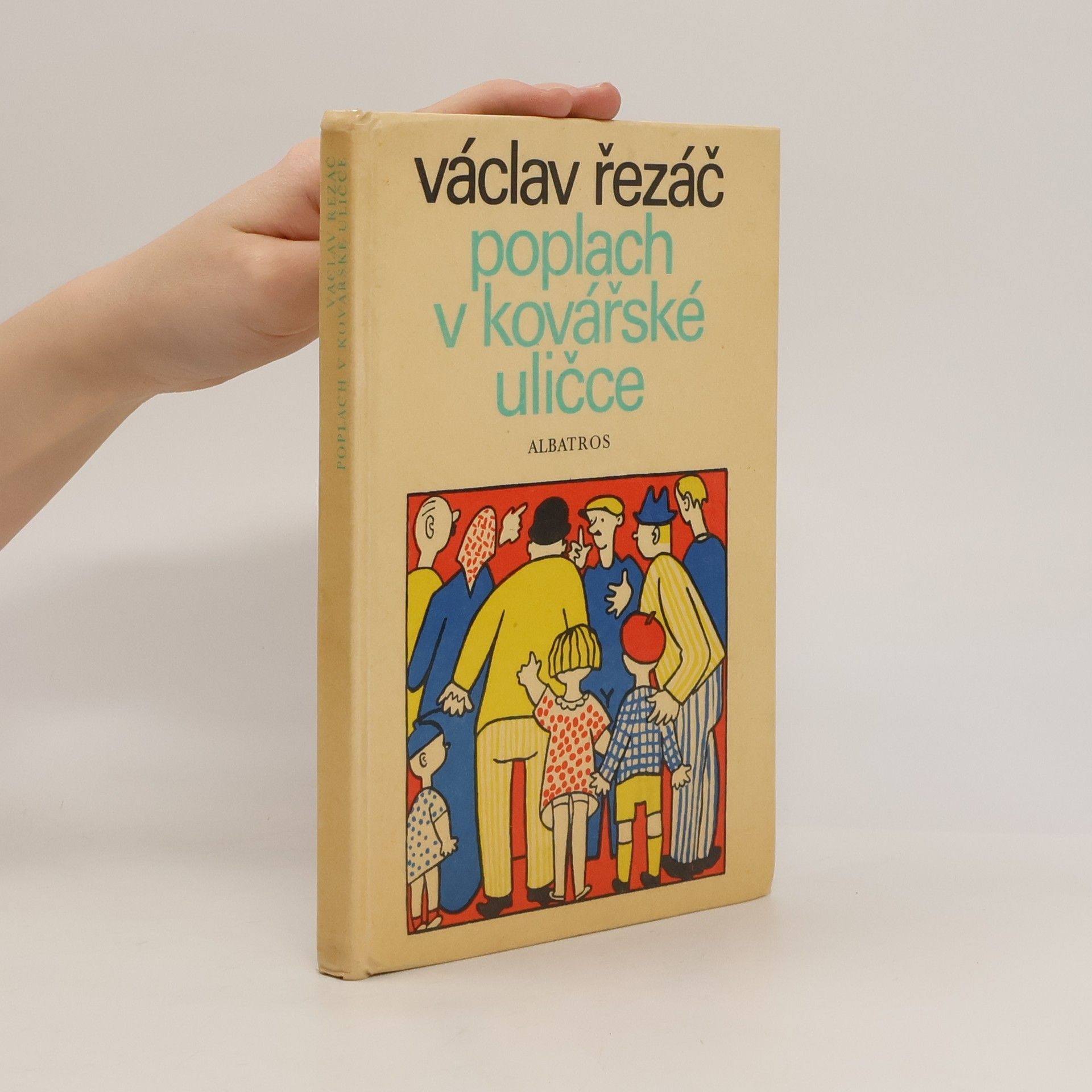 Václav Řezáč Poplach v kovářské uličce