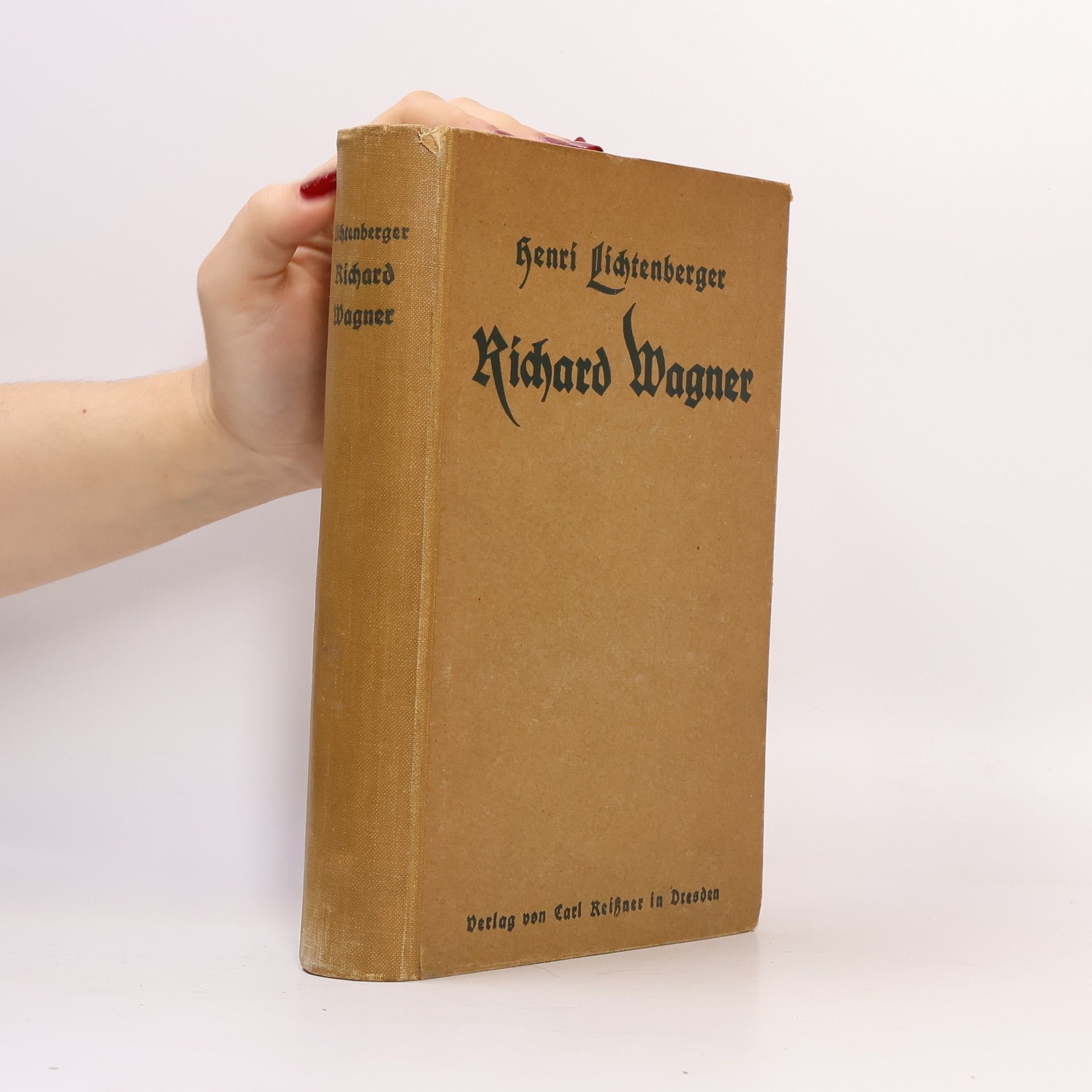 Richard Wagner. Der Dichter und Denter