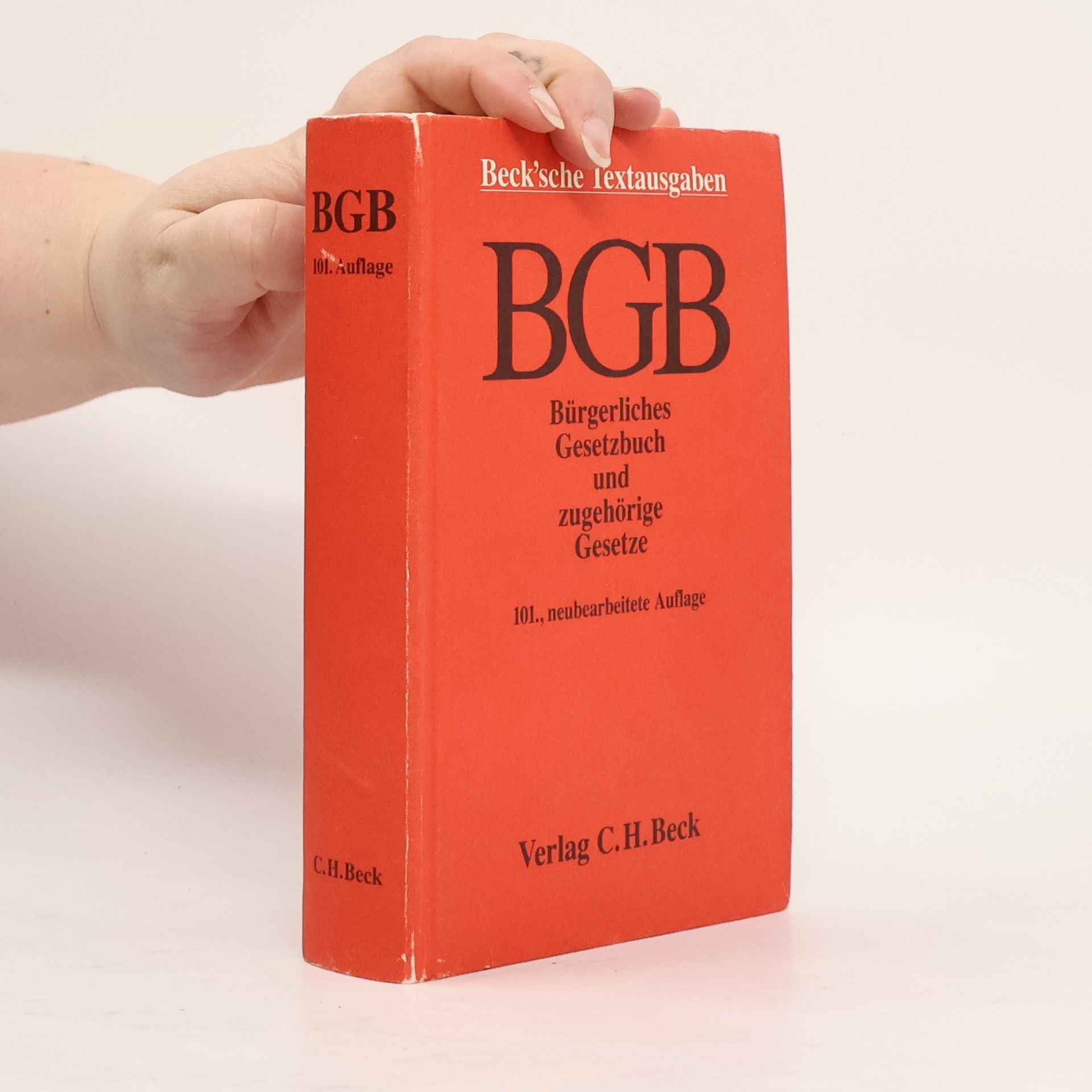 Autorenkollektiv Bürgerliches Gesetzbuch und zugehörige Gesetze