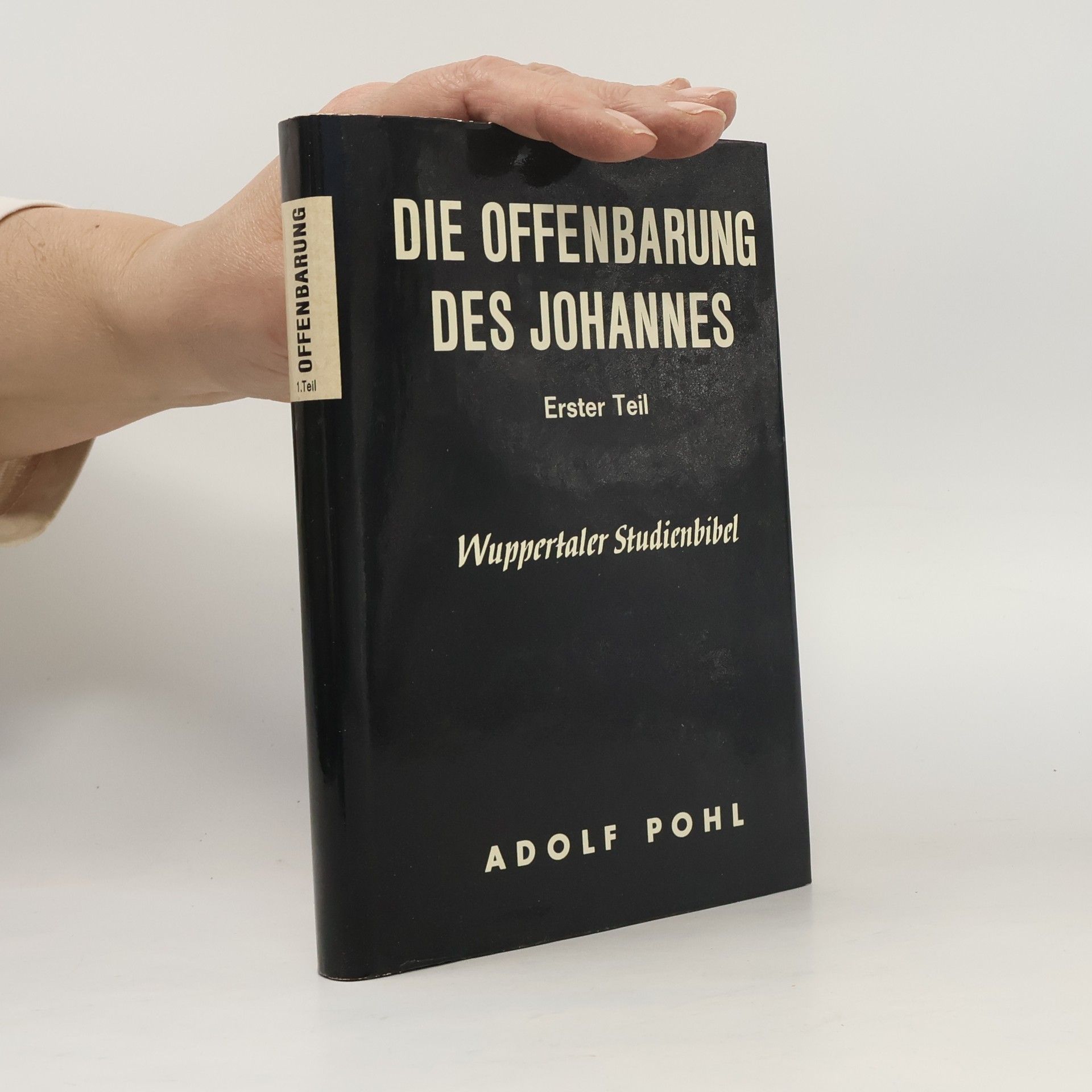Adolf Pohl Die Offenbarung des Johannes 1.