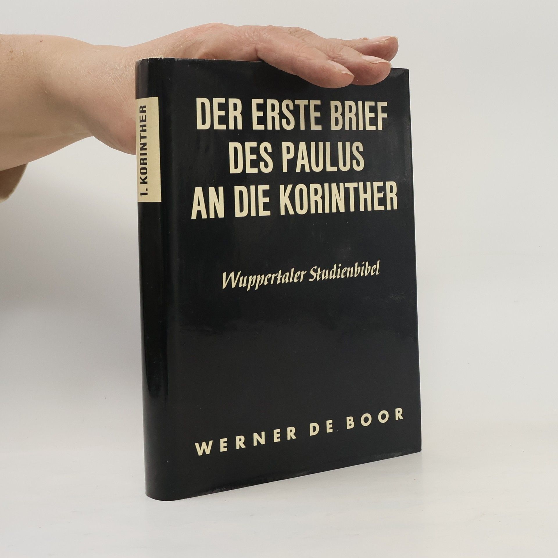 Werner de Boor Der erste Brief des Paulus an die Korinther