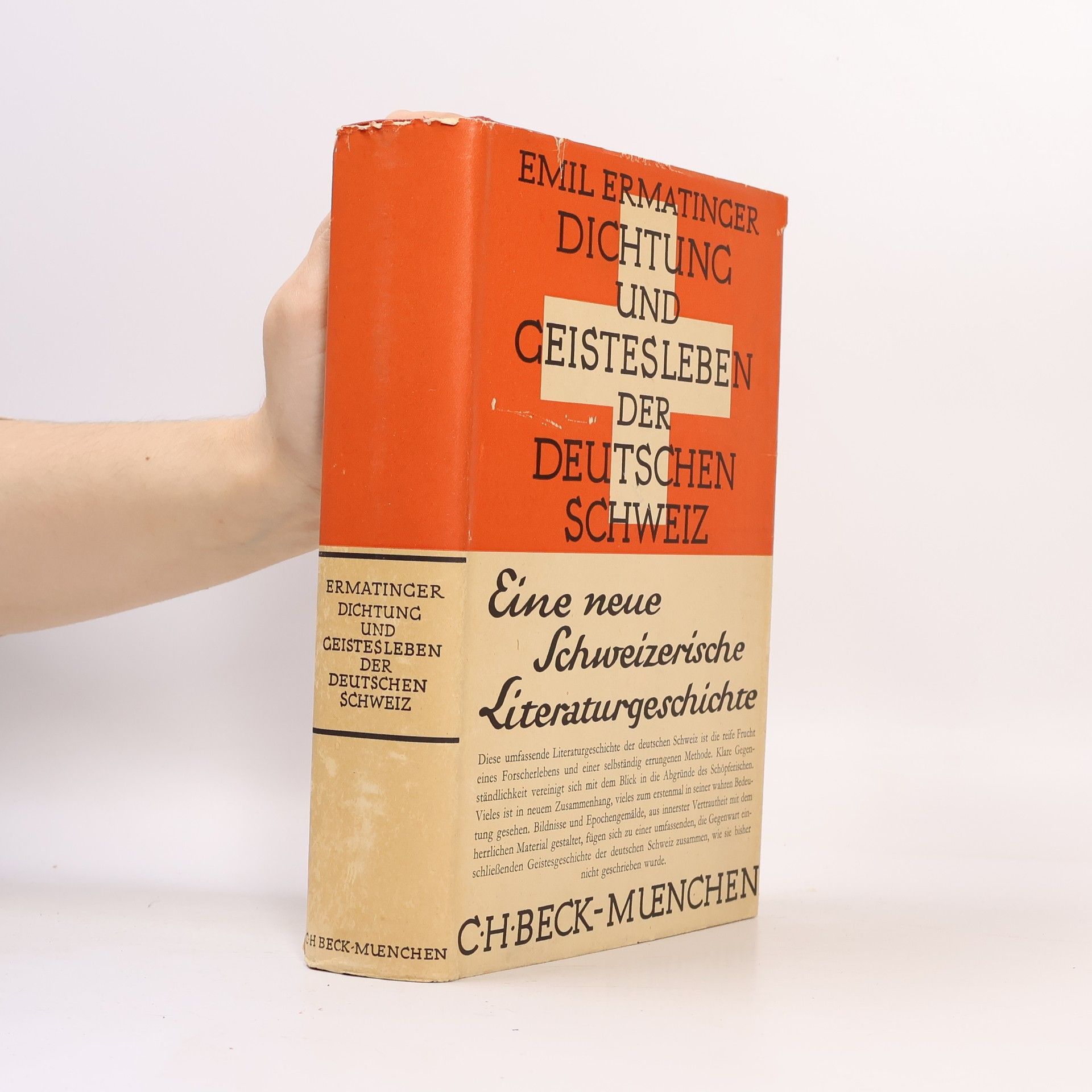 Emil Ermatinger Dichtung und Geistesleben der deutschen Schweiz