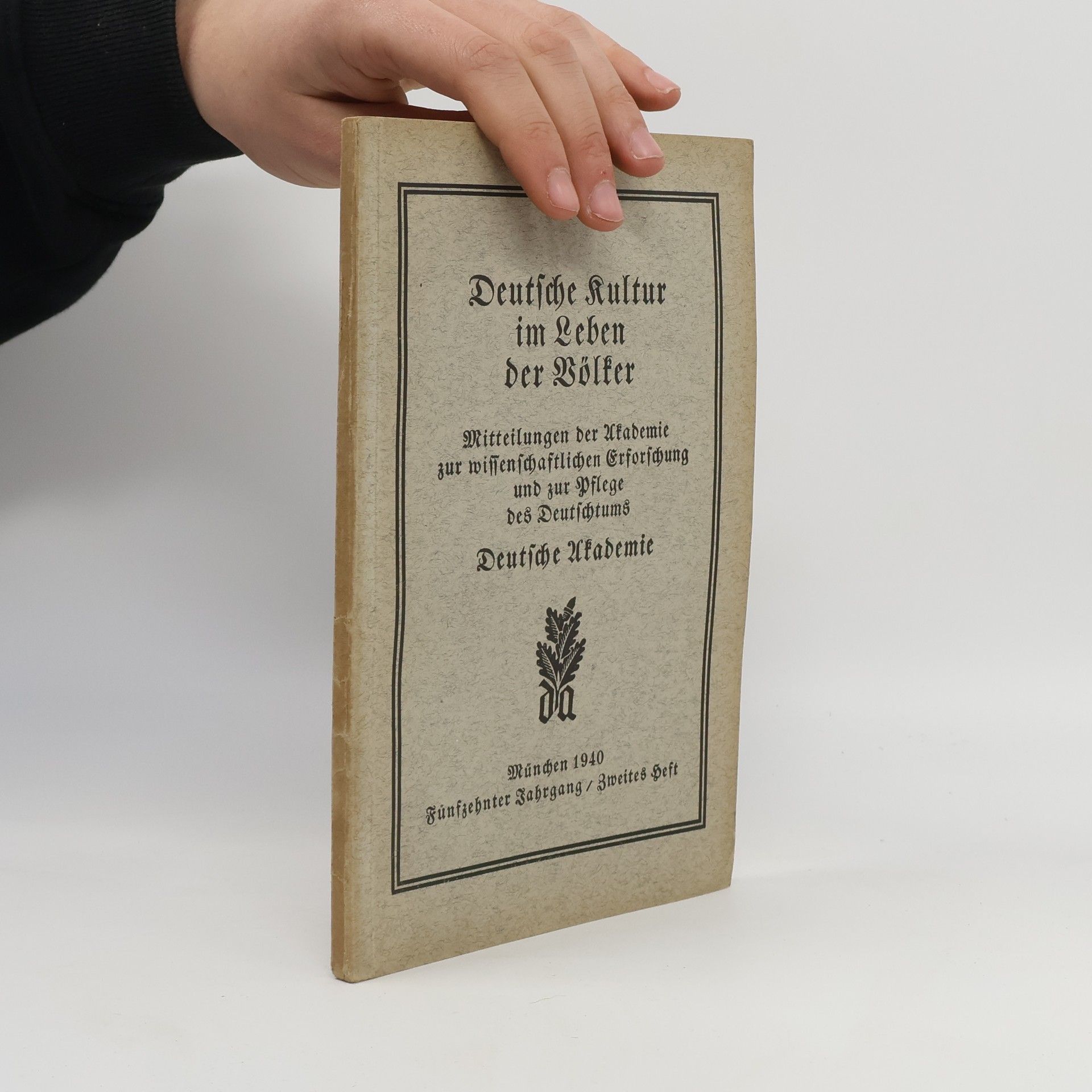 Autorenkollektiv Deutsche Kultur im Leben der Völker 15/2