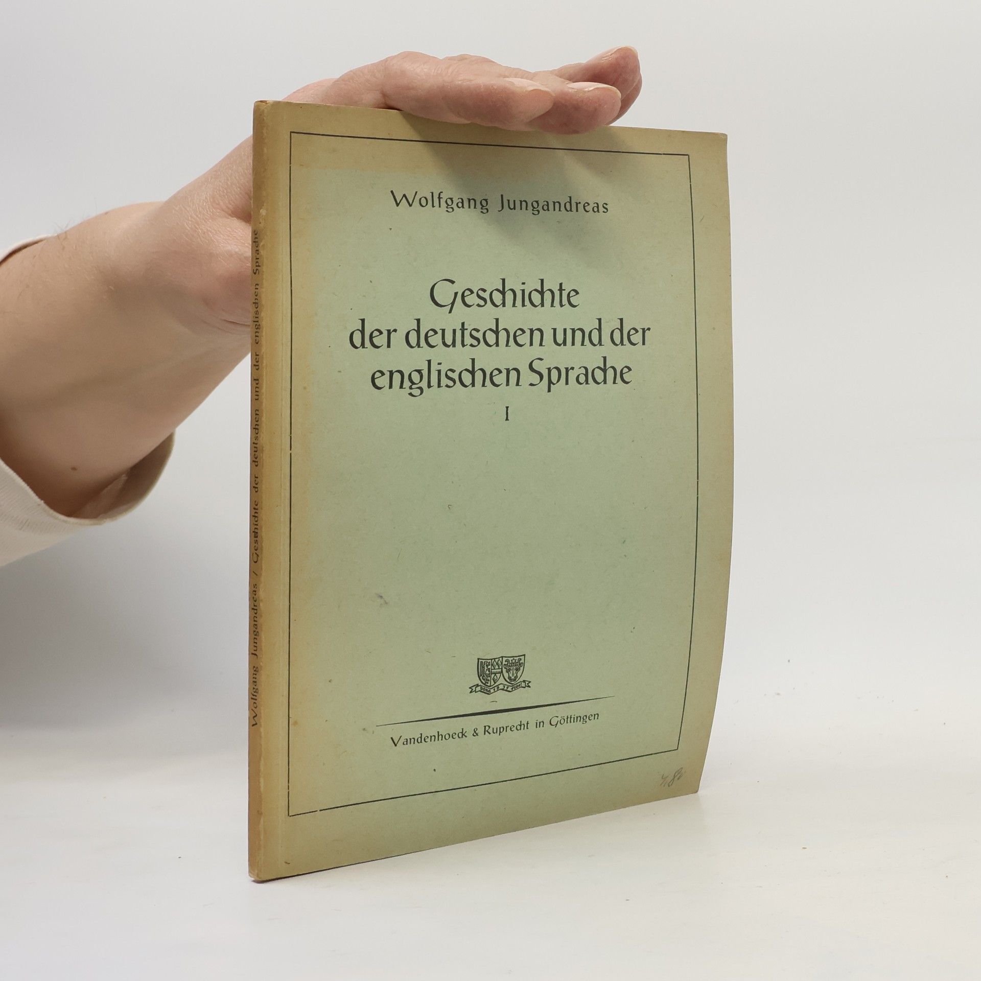 Wolfgang Krämer Geschichte der deutschen und der englischen Sprache 1
