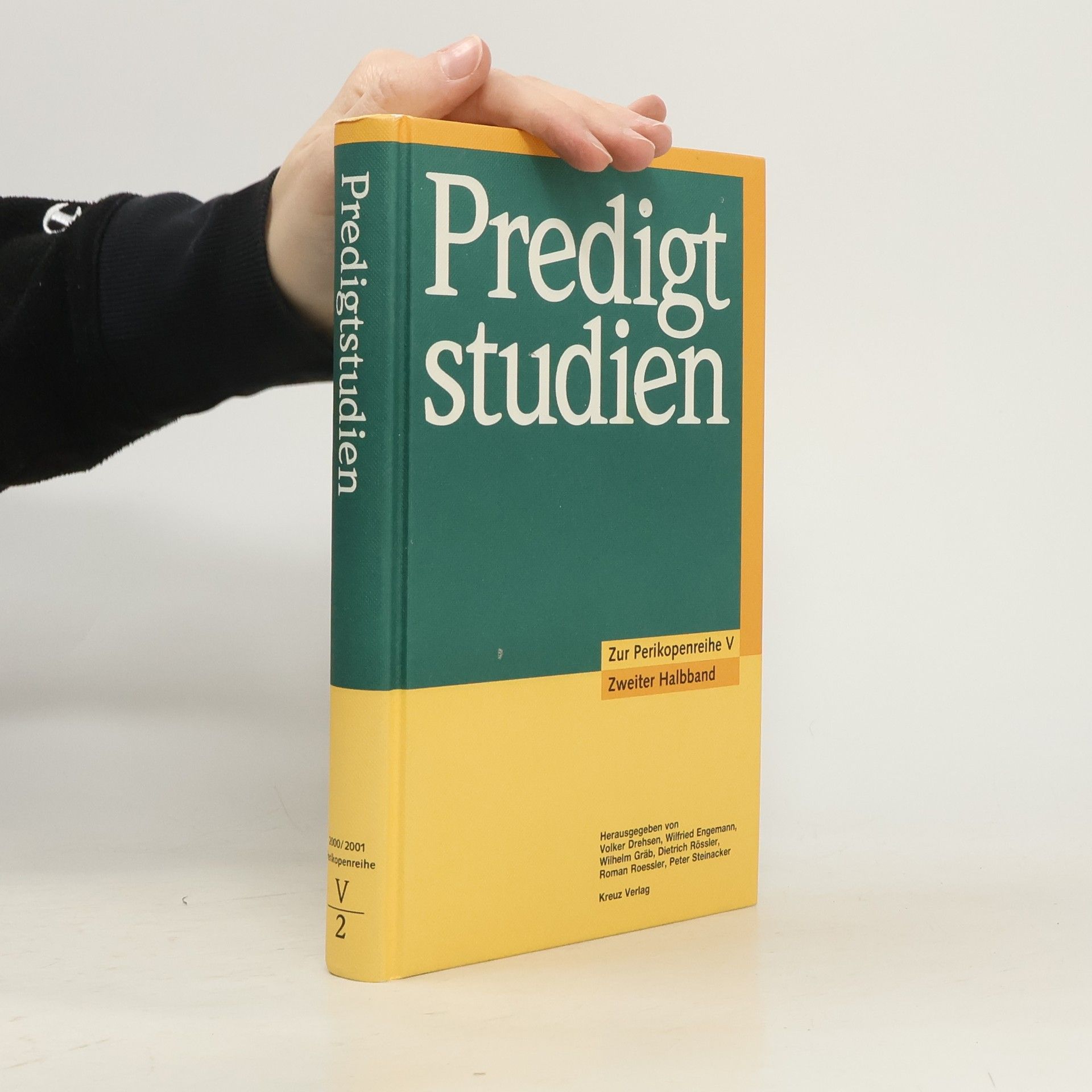 Perikopenreihe - V/2: Predigtstudien V/2 für das Kirchenjahr 2000/2001.