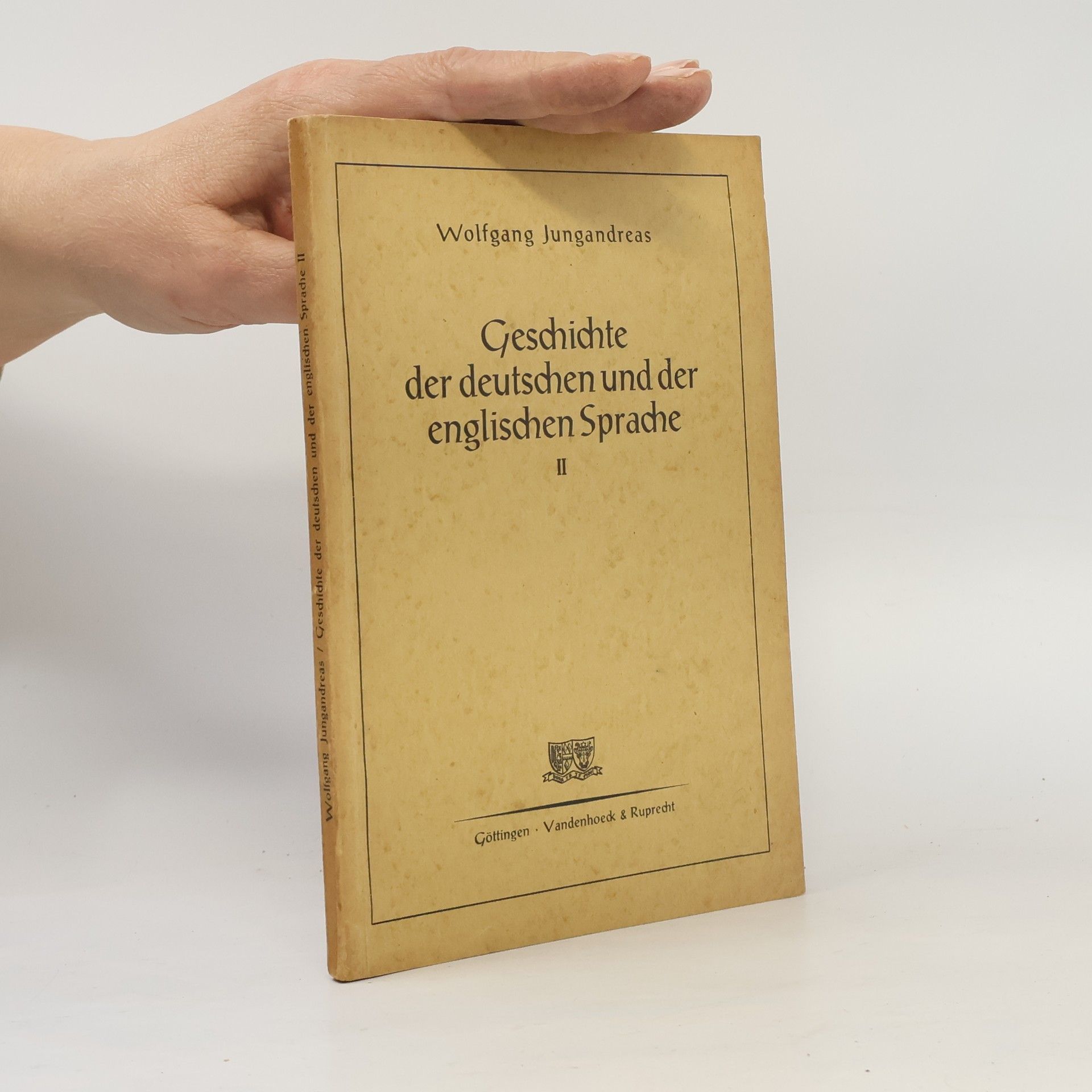 Wolfgang Krämer Geschichte der deutschen und der englischen Sprache II