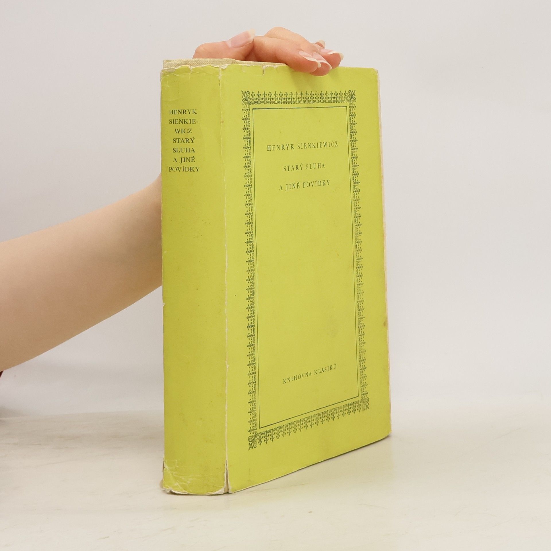 Henryk Sienkiewicz Starý sluha a jiné povídky