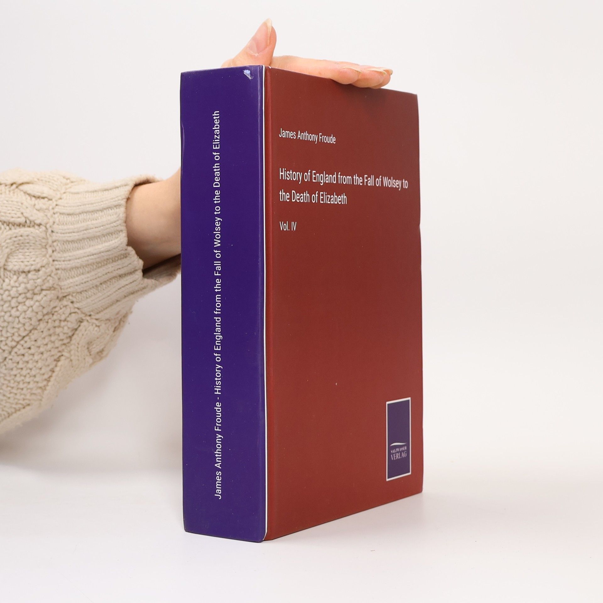 History of England from the Fall of Wolsey to the Death of Elizabeth