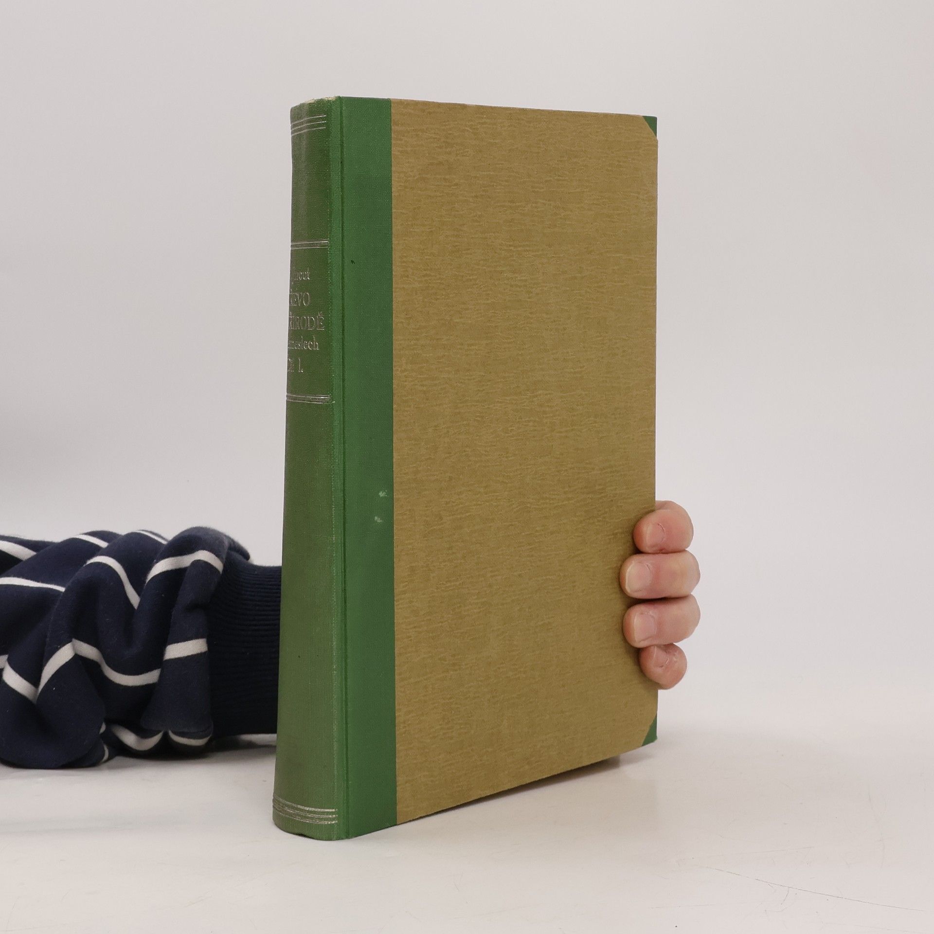 František Jirout Dřevo v přírodě a řemeslech, v živnosti a průmyslu vůbec I.