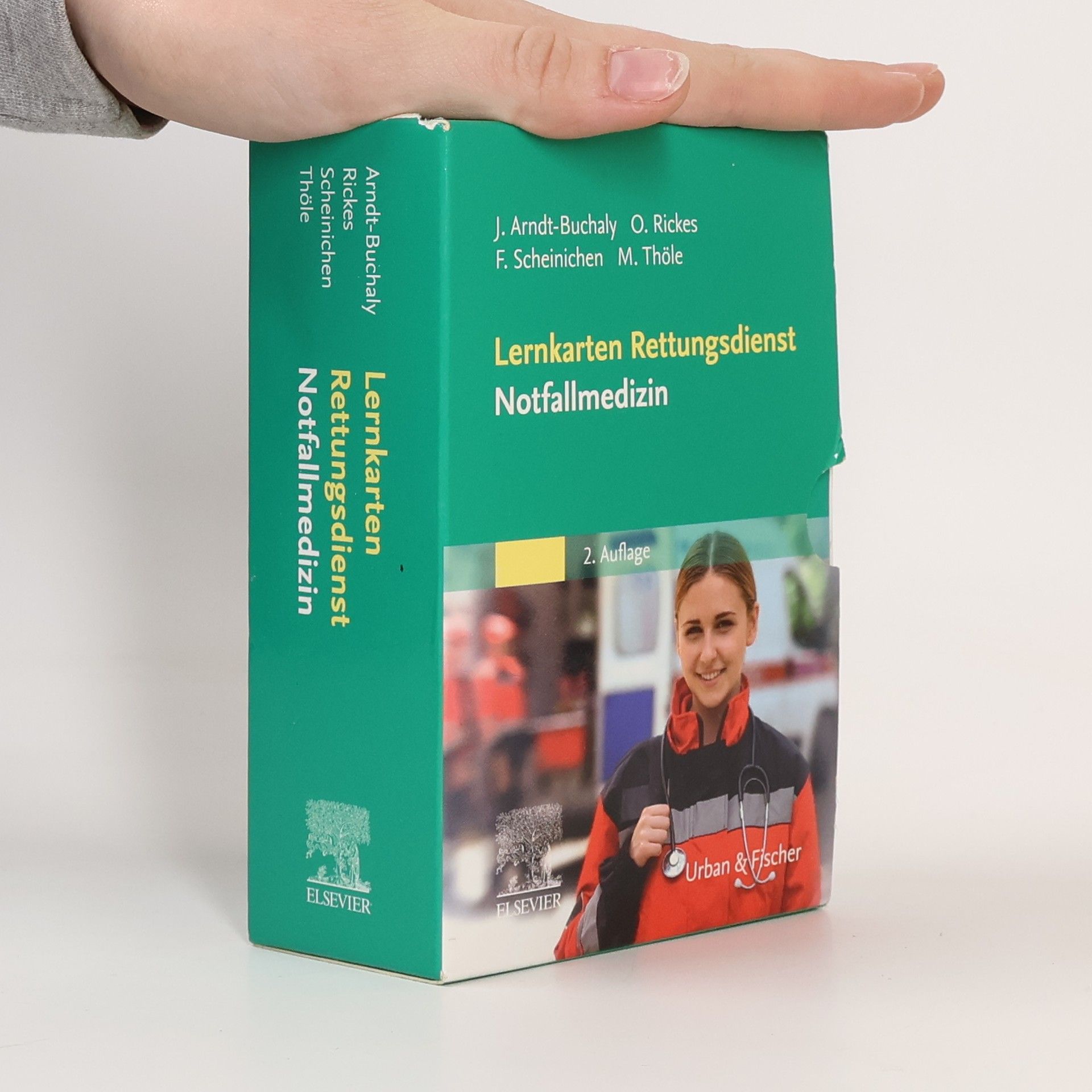 Jörg Arndt-Buchaly Lernkarten Rettungsdienst - Notfallmedizin