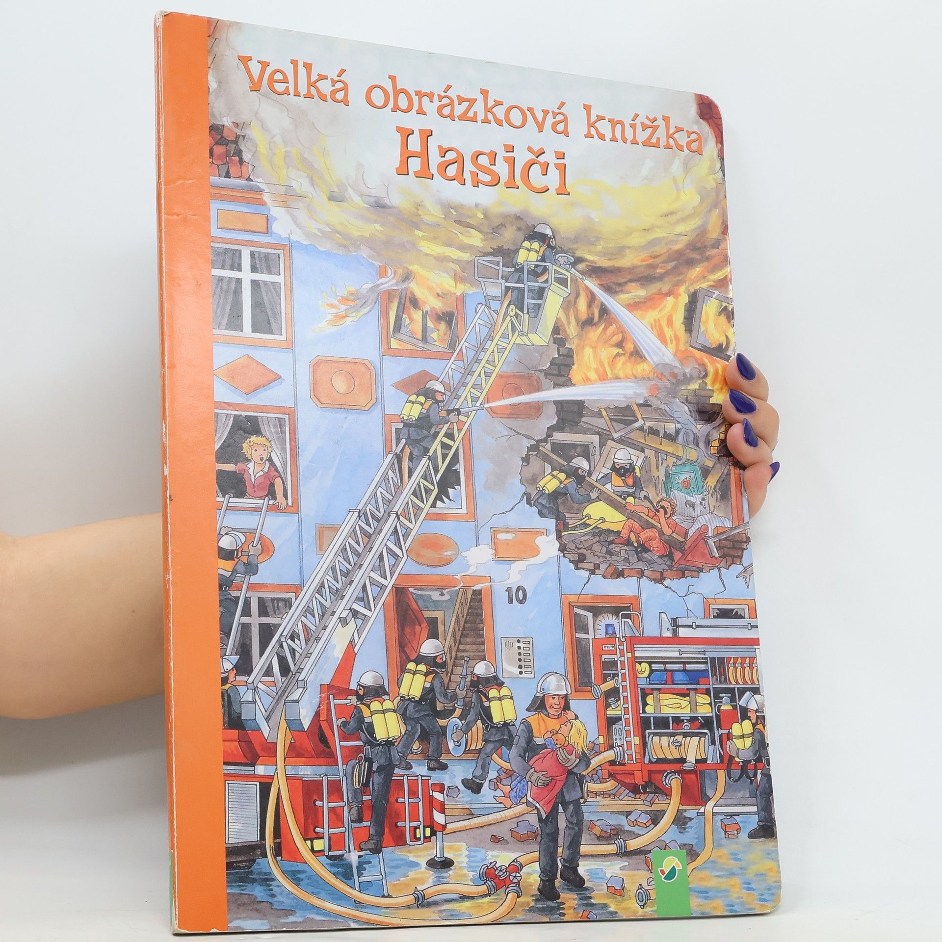 Jan Šindelka Velká obrázková knížka. Hasiči