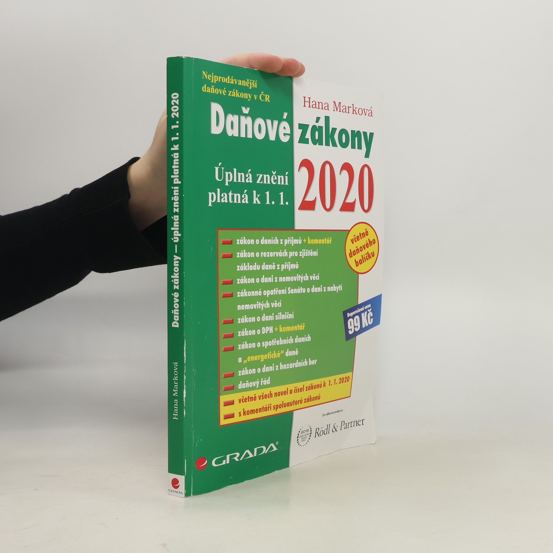 Marková Hana Daňové zákony 2020
