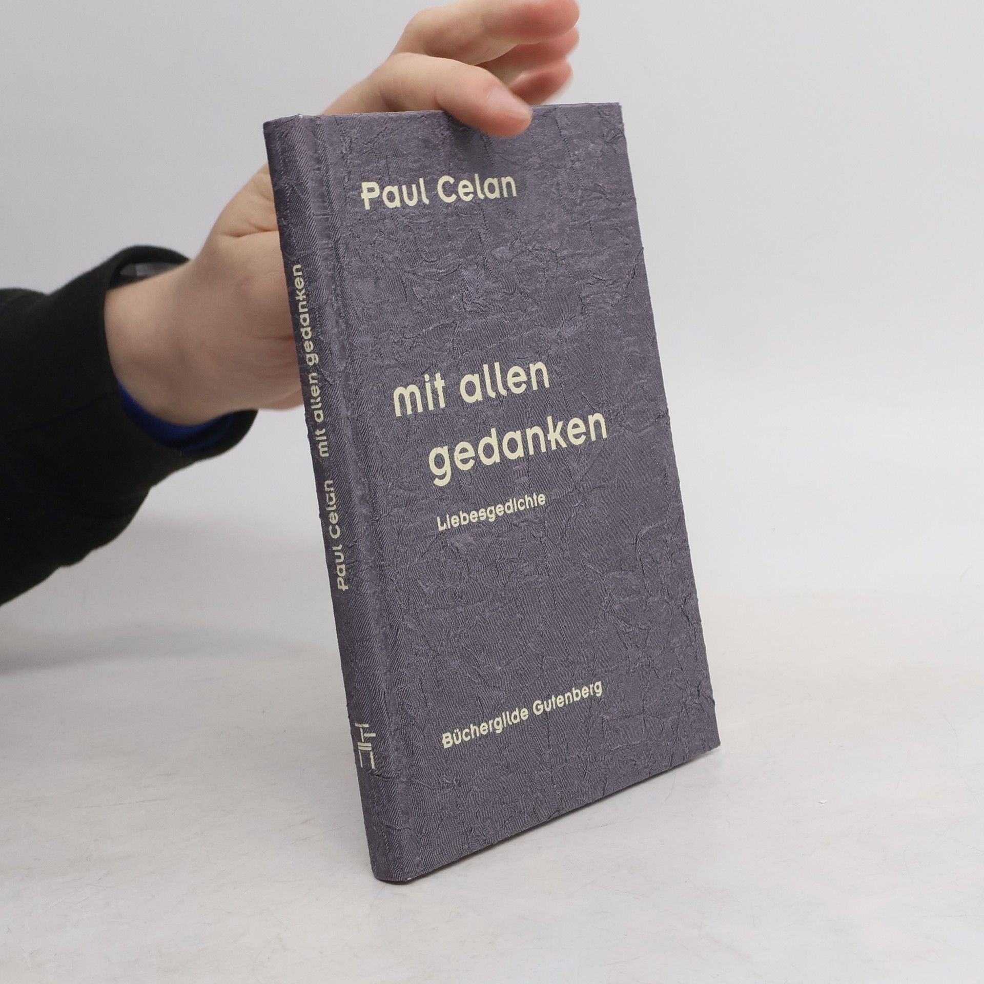 Paul Celan Mit allen gedanken